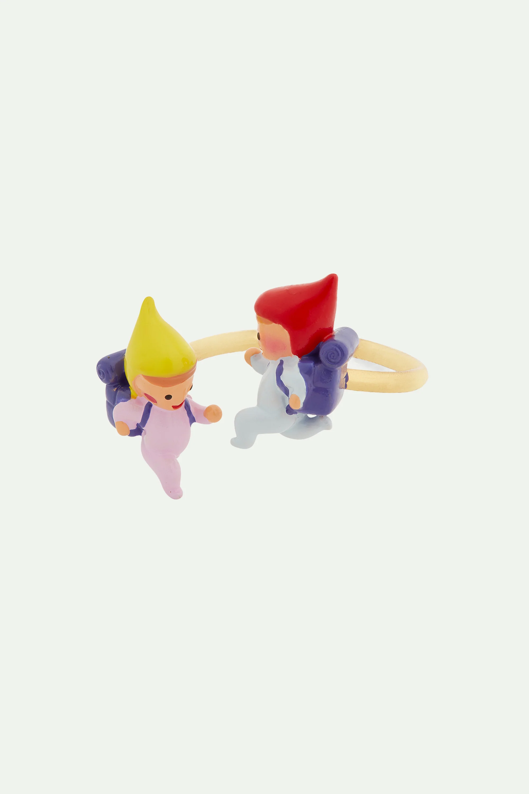 Bague ajustable enfants nains en randonnée - Image 3