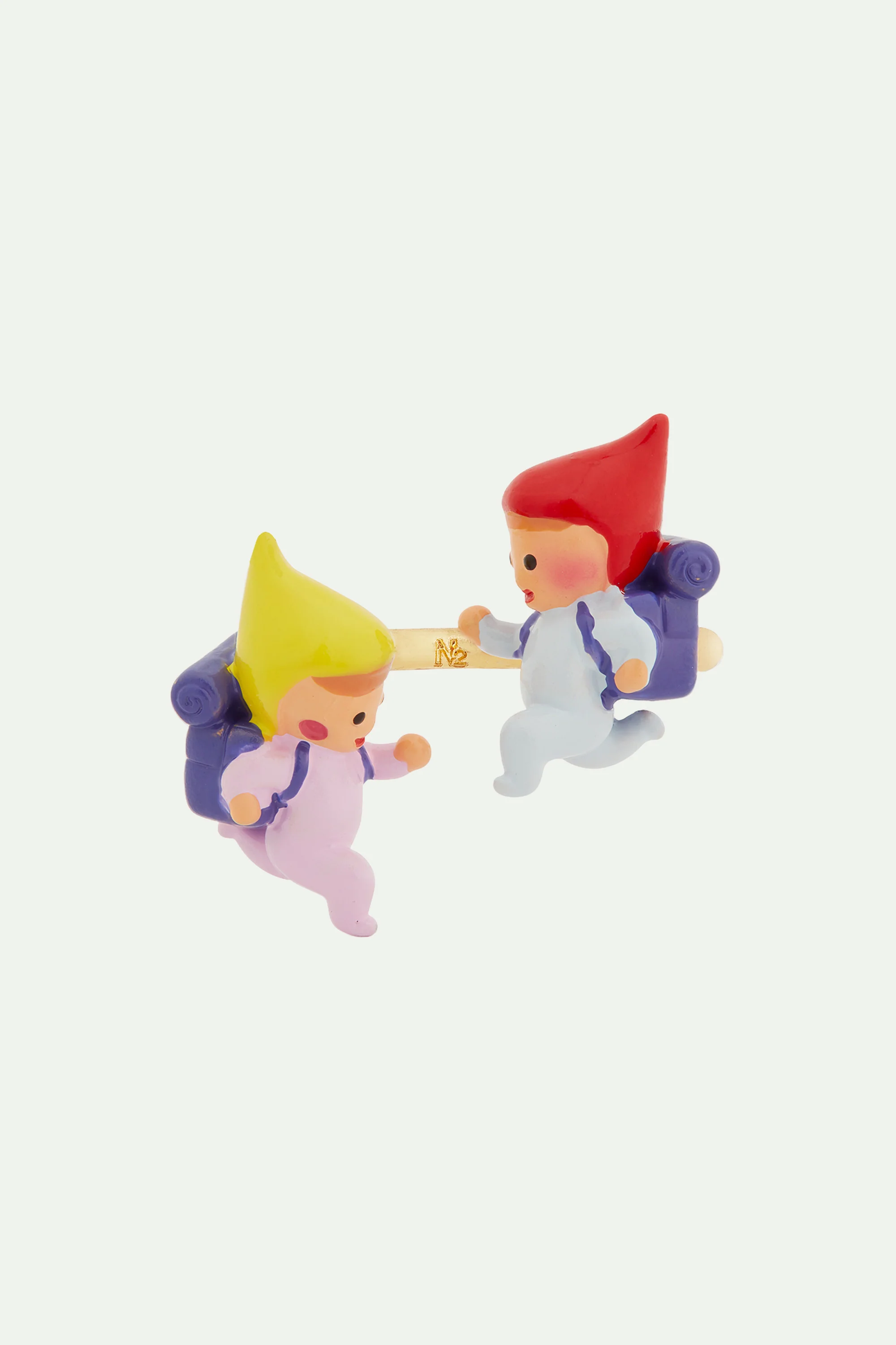 Bague ajustable enfants nains en randonnée - Image 4
