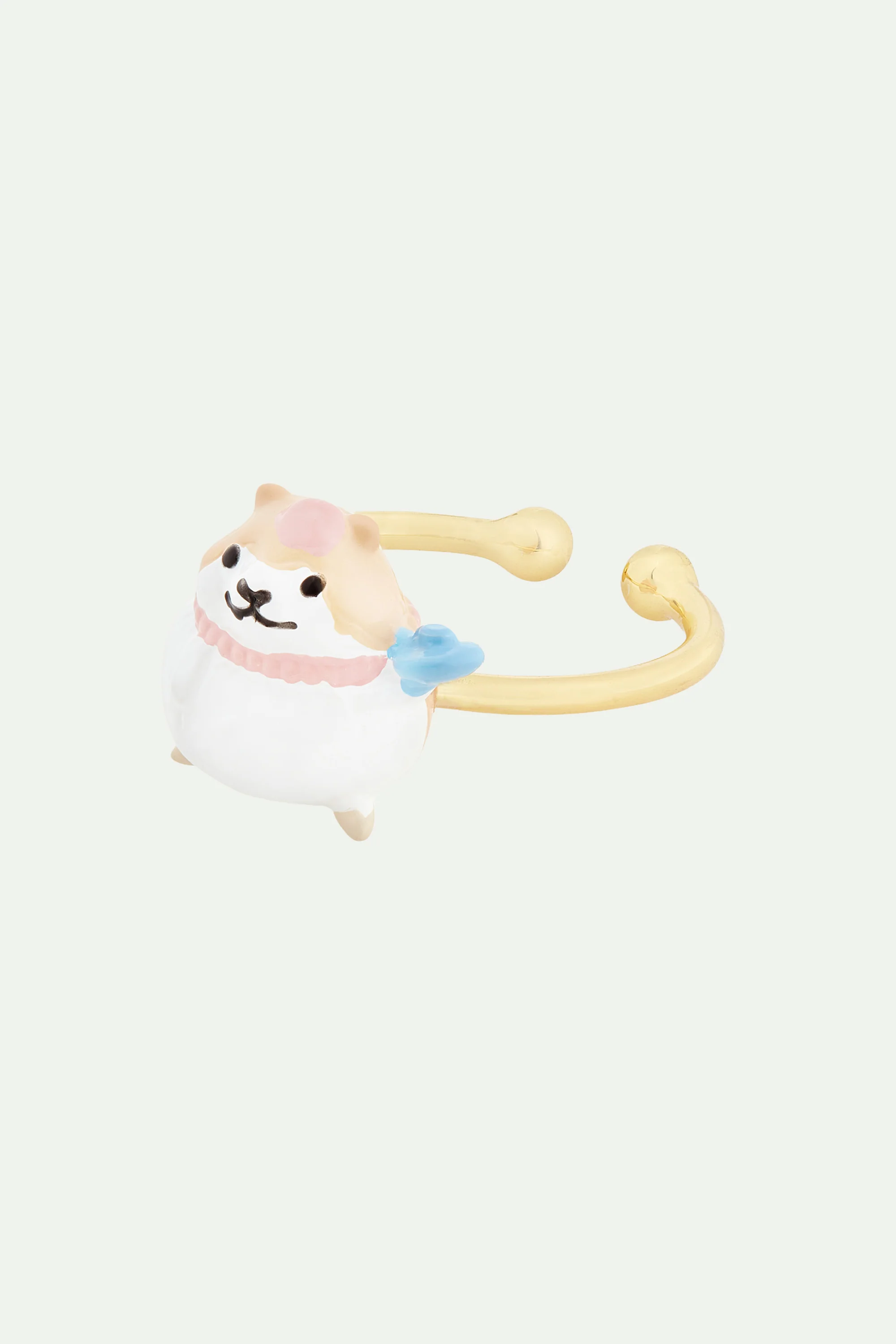 Bague ajustable hamster gourmand - Image 3