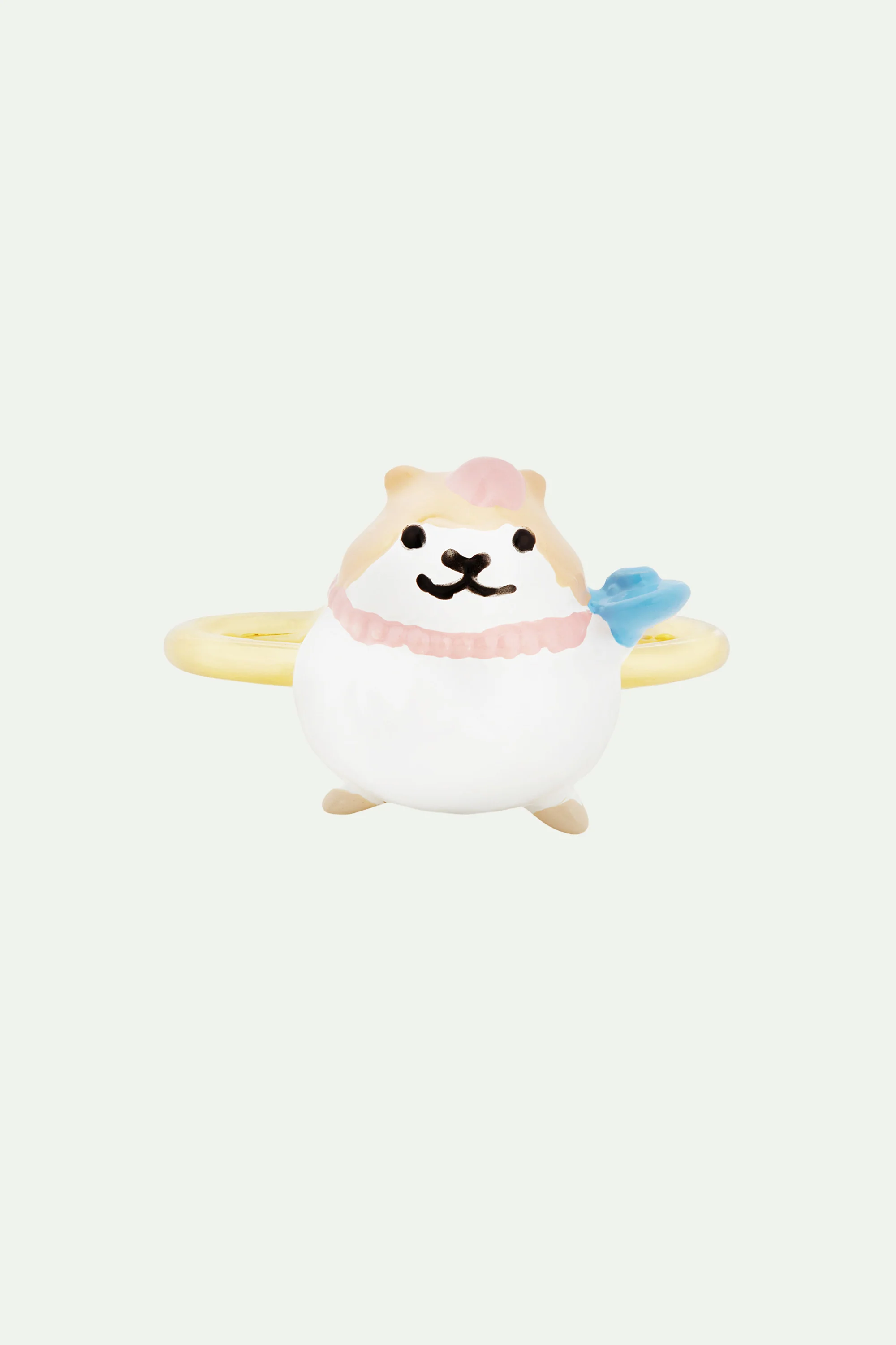 Bague ajustable hamster gourmand - Image 4