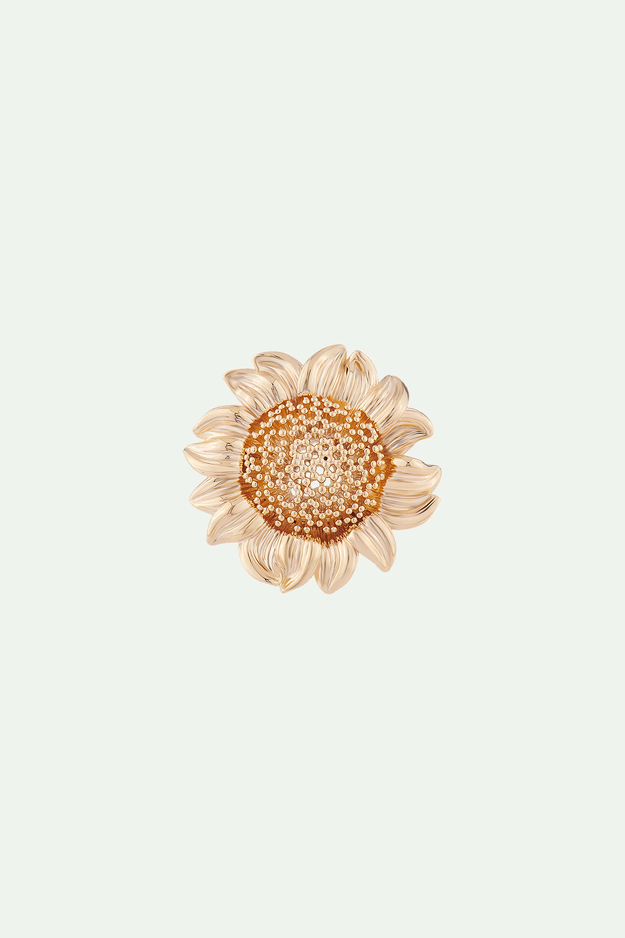 Bague cocktail tournesol - Image 2