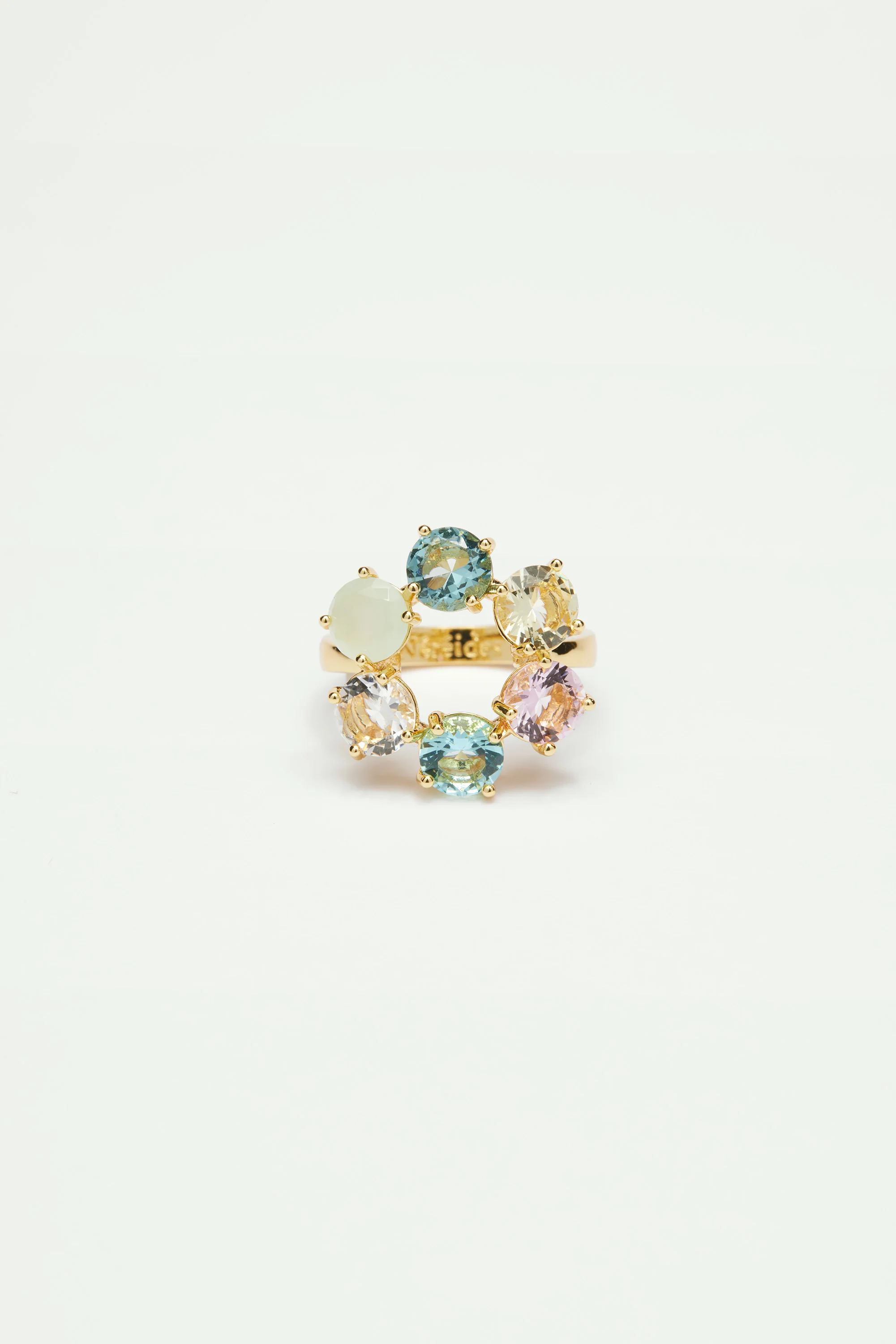 Bague fine 6 pierres la diamantine acqua azzura - Image 2