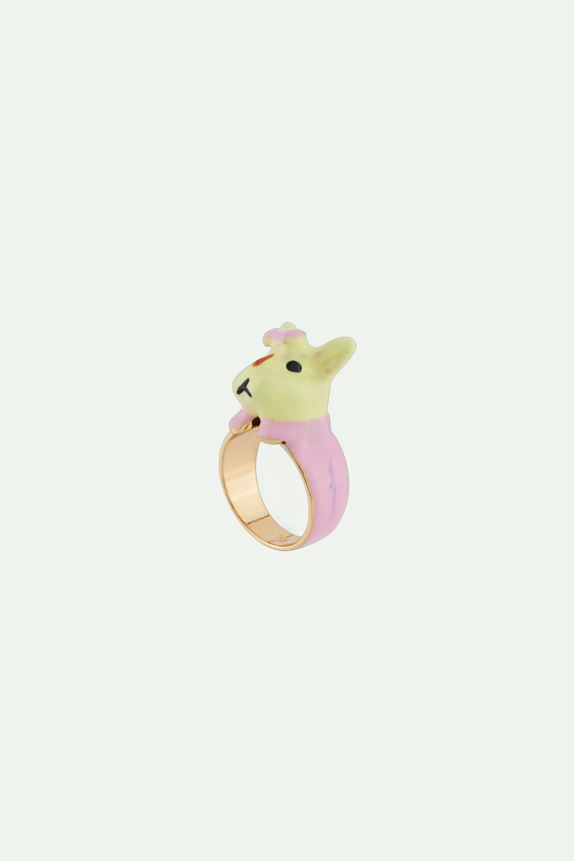 Bague lapine en tenue d'écolière - Image 3