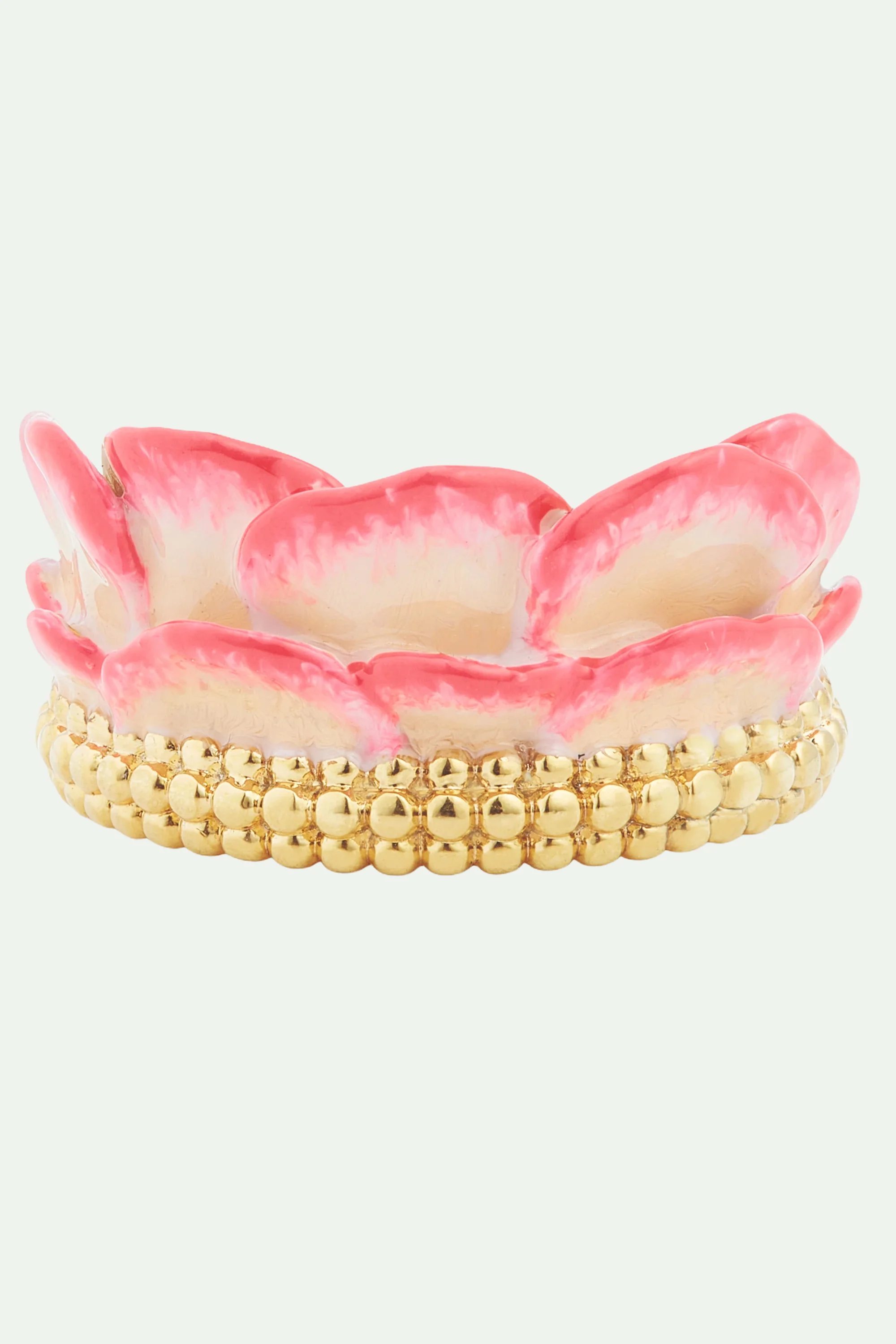 Bague pétales de roses d'églantier - Image 3