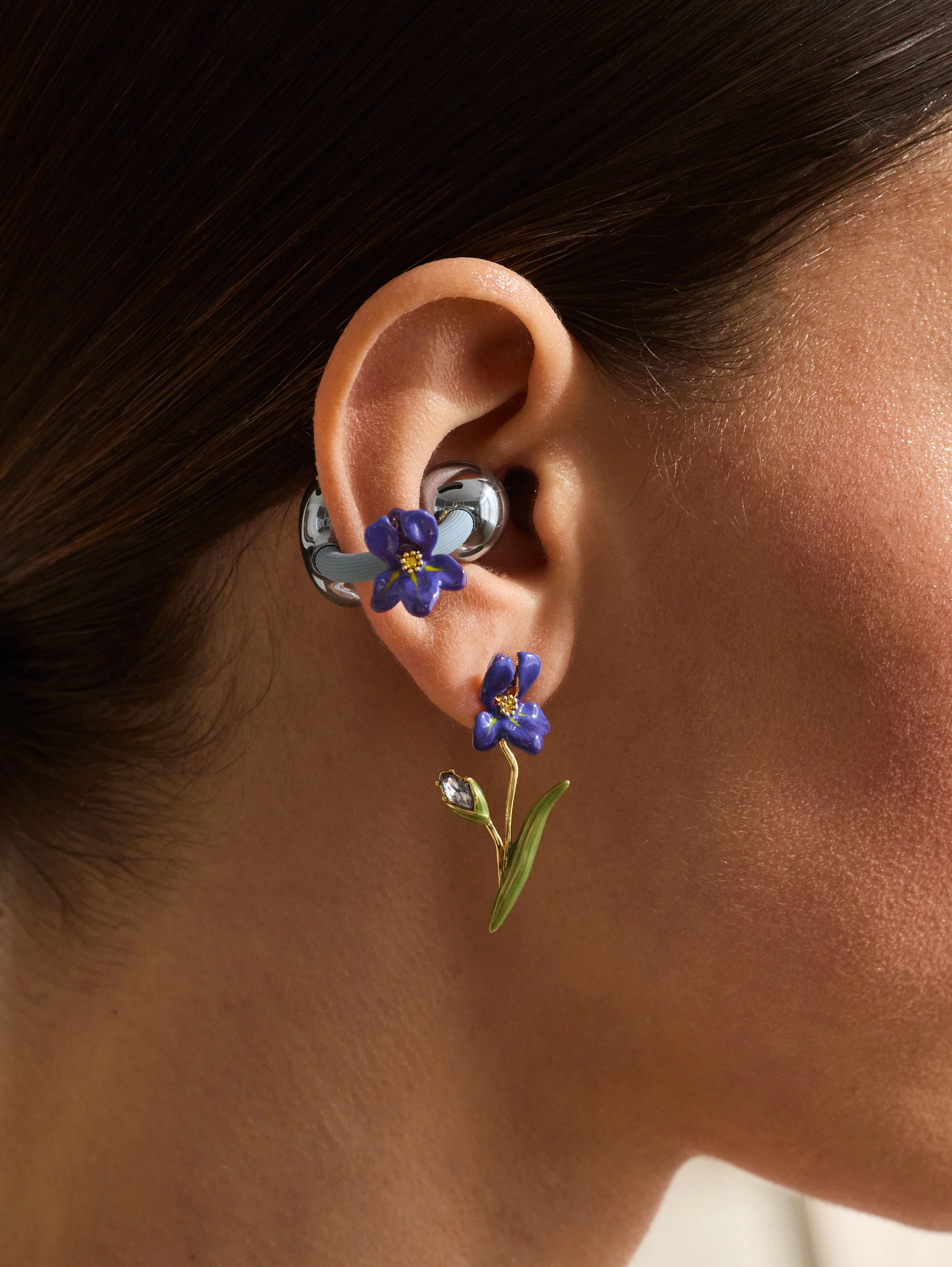 Bijoux Iris pour écouteurs HUAWEI FreeClip 2 - Image 5
