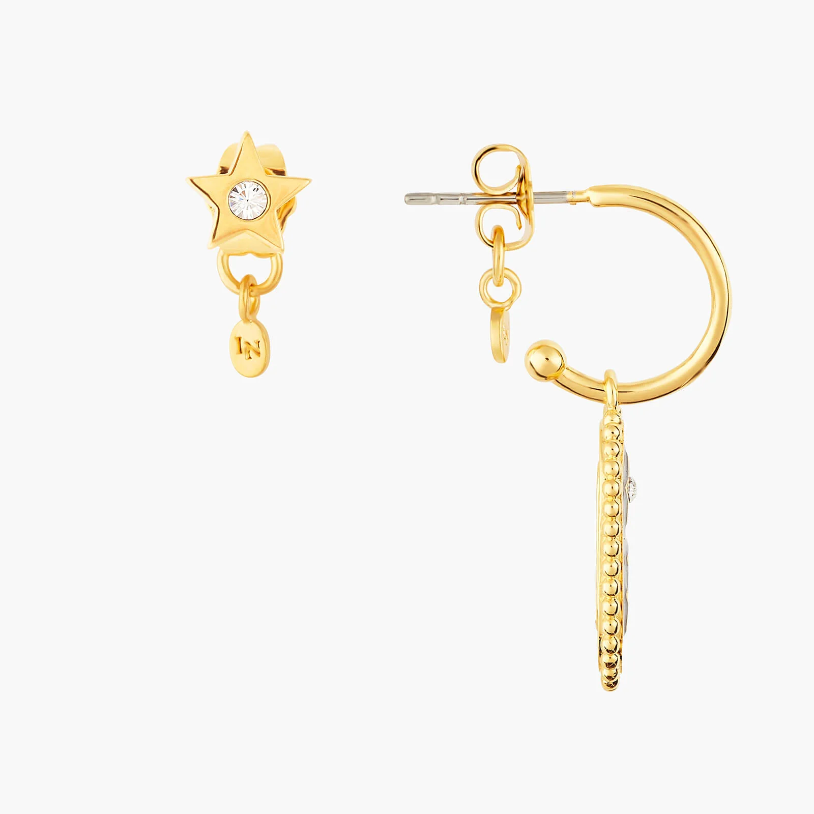 Boucle d'oreille signe astrologique bélier - Image 3