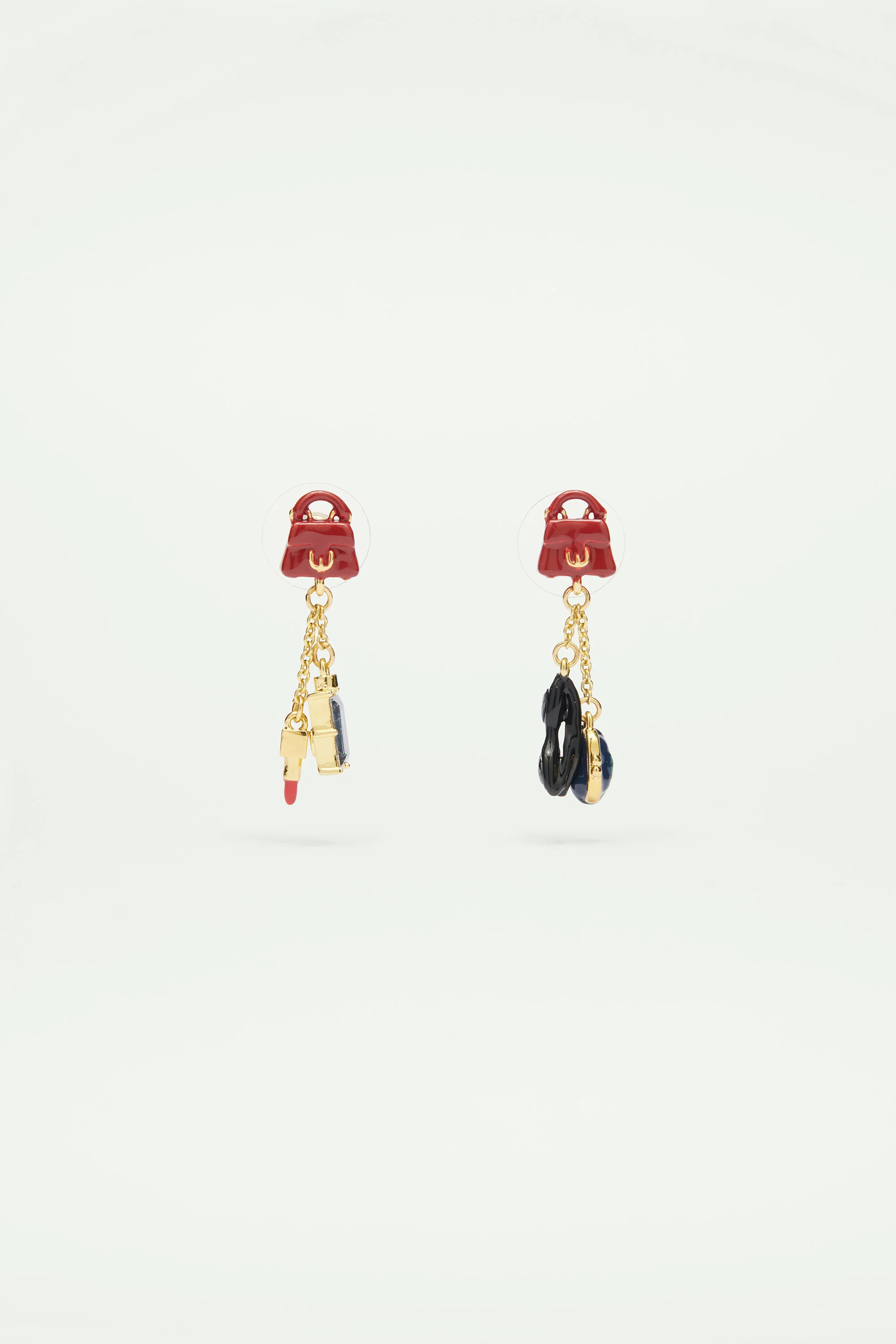 Boucles d'oreilles asymétriques souvenirs de Paris