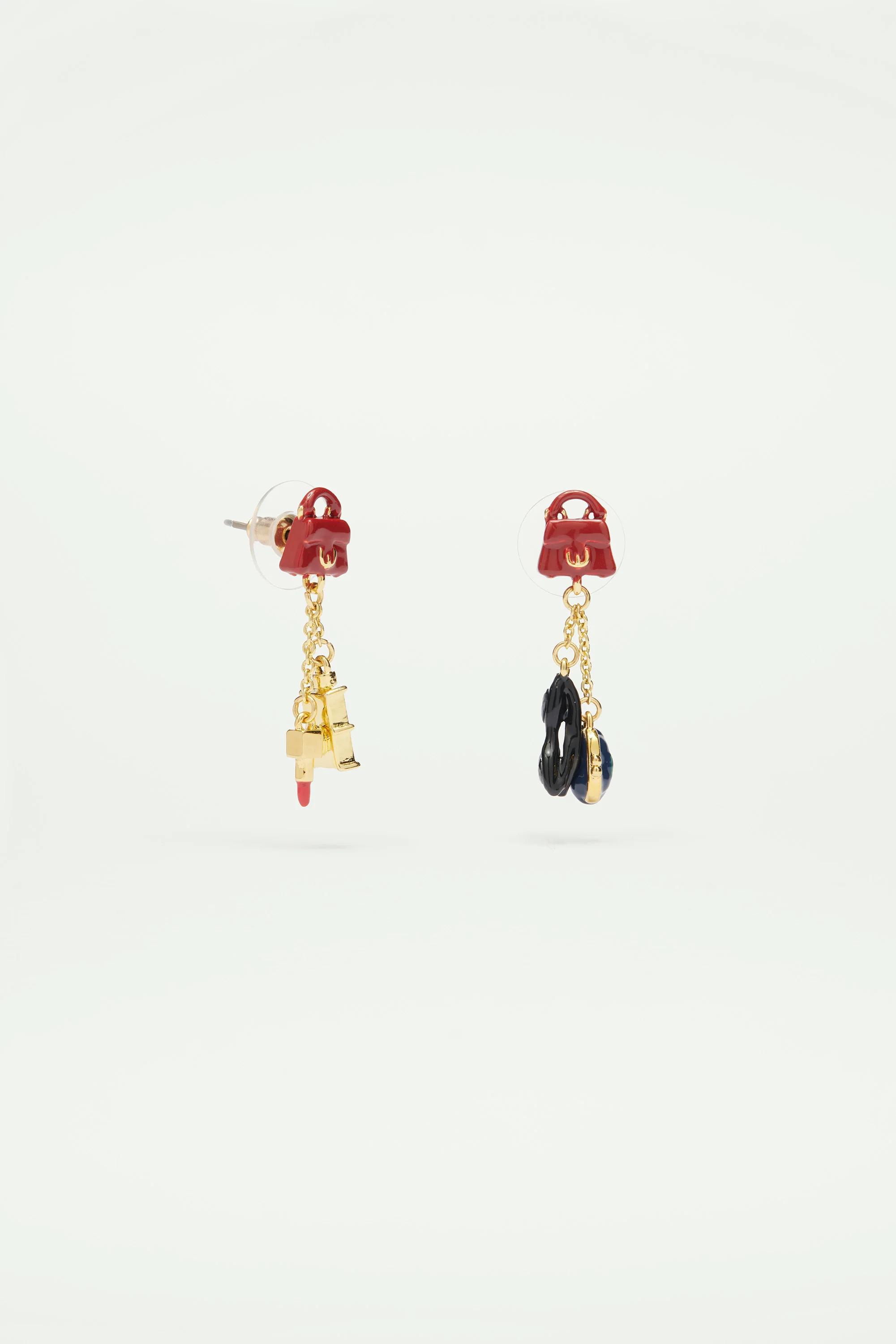 Boucles d'oreilles asymétriques souvenirs de Paris - Image 3
