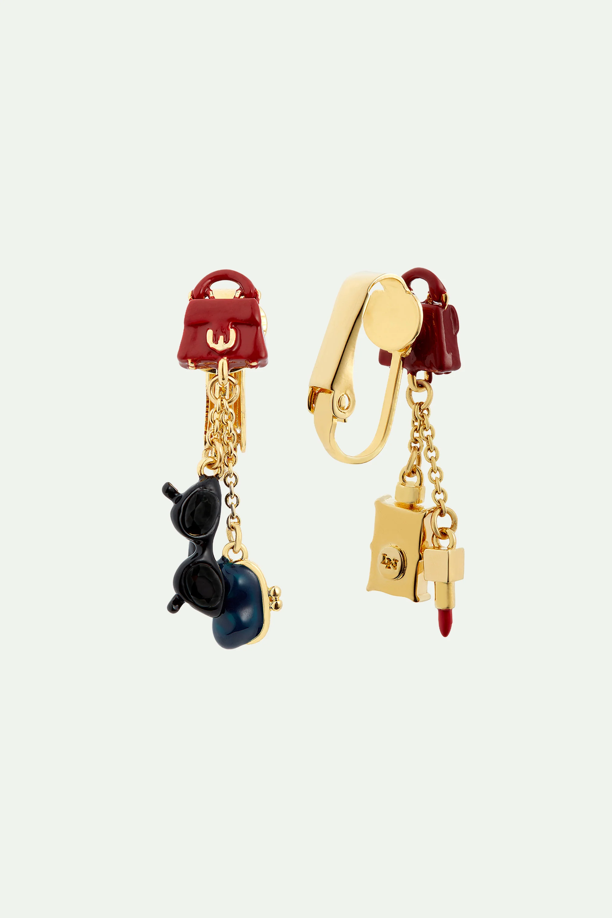 Boucles d'oreilles asymétriques souvenirs de Paris - Image 5