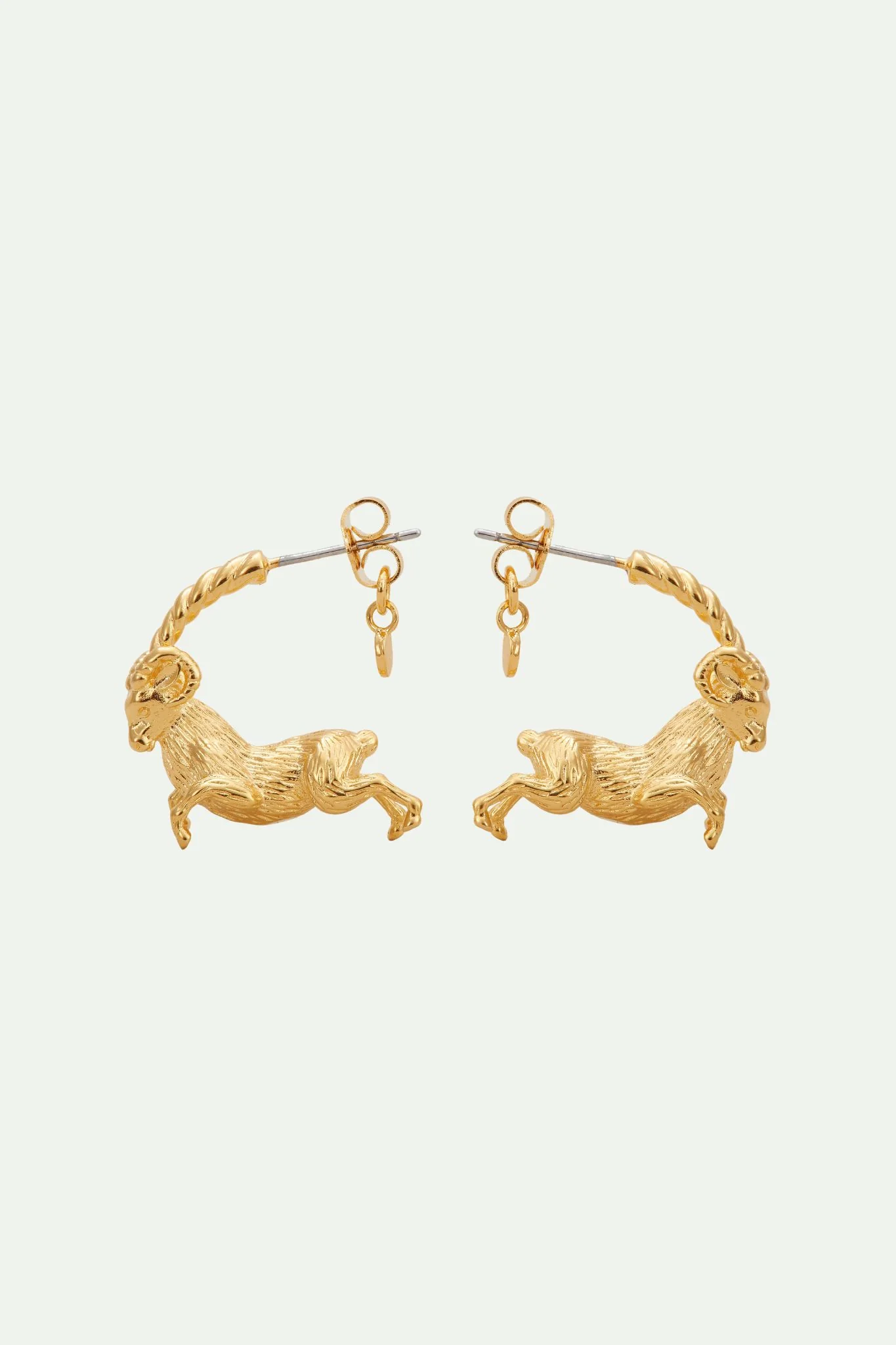 Boucles d'oreilles créoles signe astrologique bélier