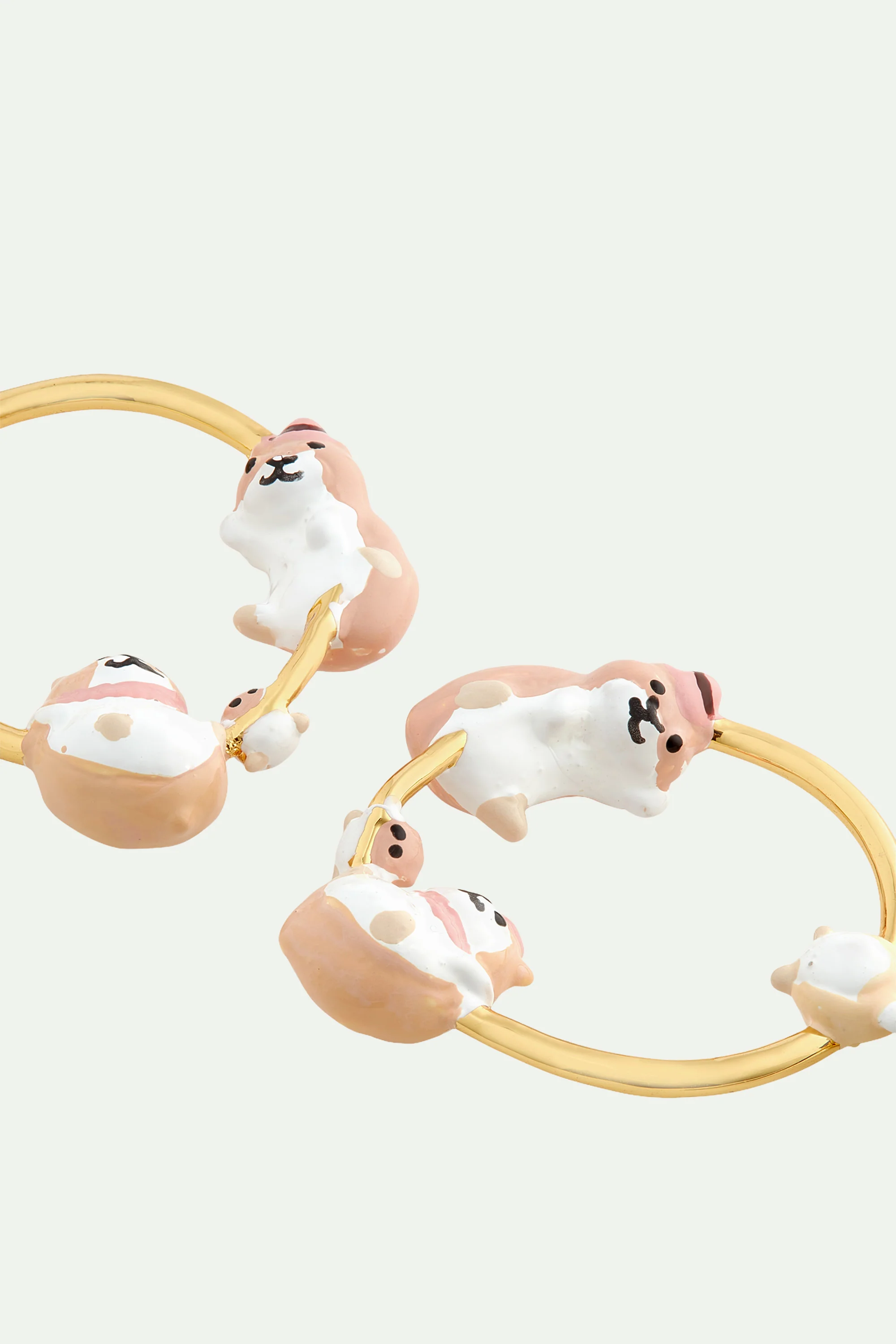 Boucles d'oreilles famille hamsters - Image 4