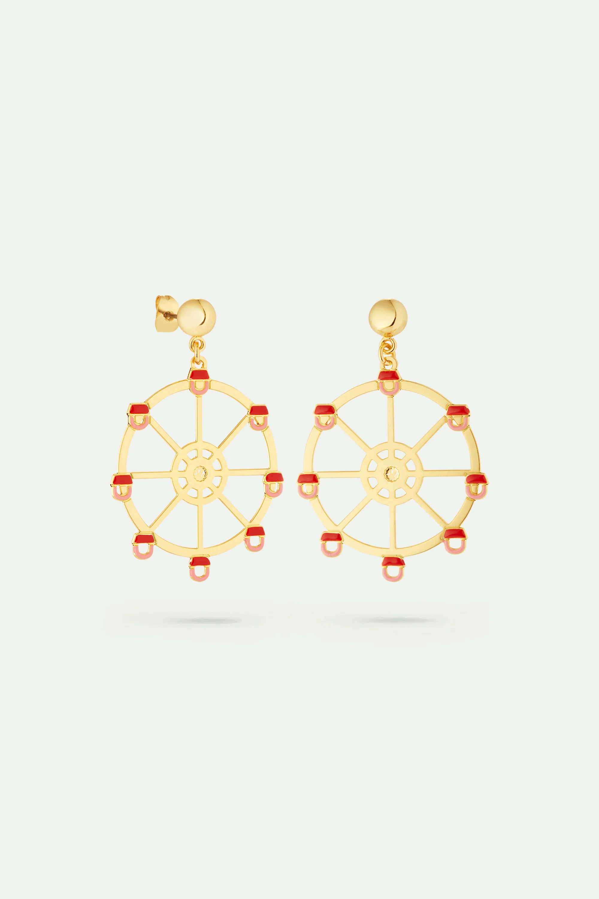 Boucles d'oreilles grande roue - Image 2