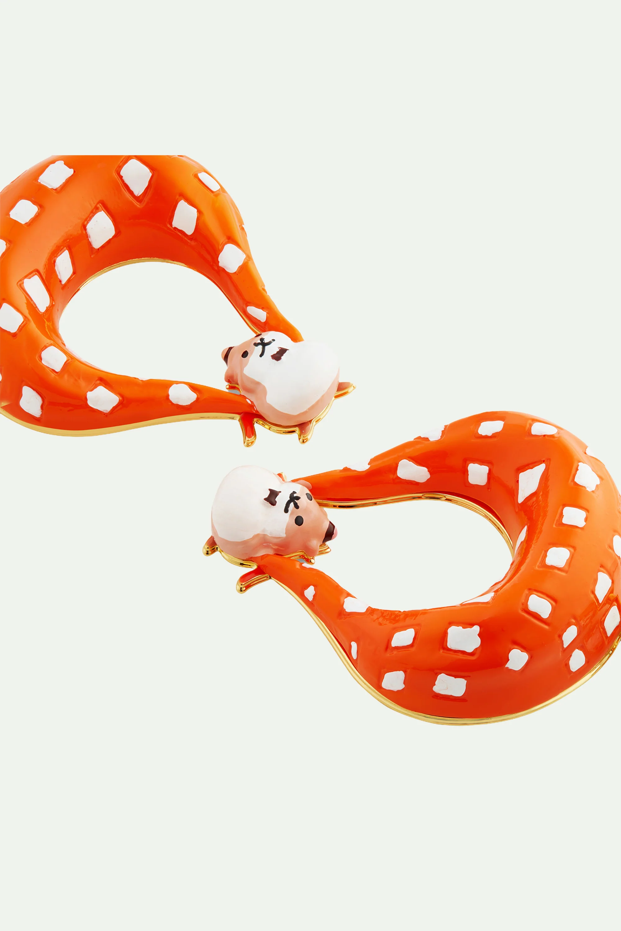 Boucles d'oreilles hamster parachutiste - Image 4