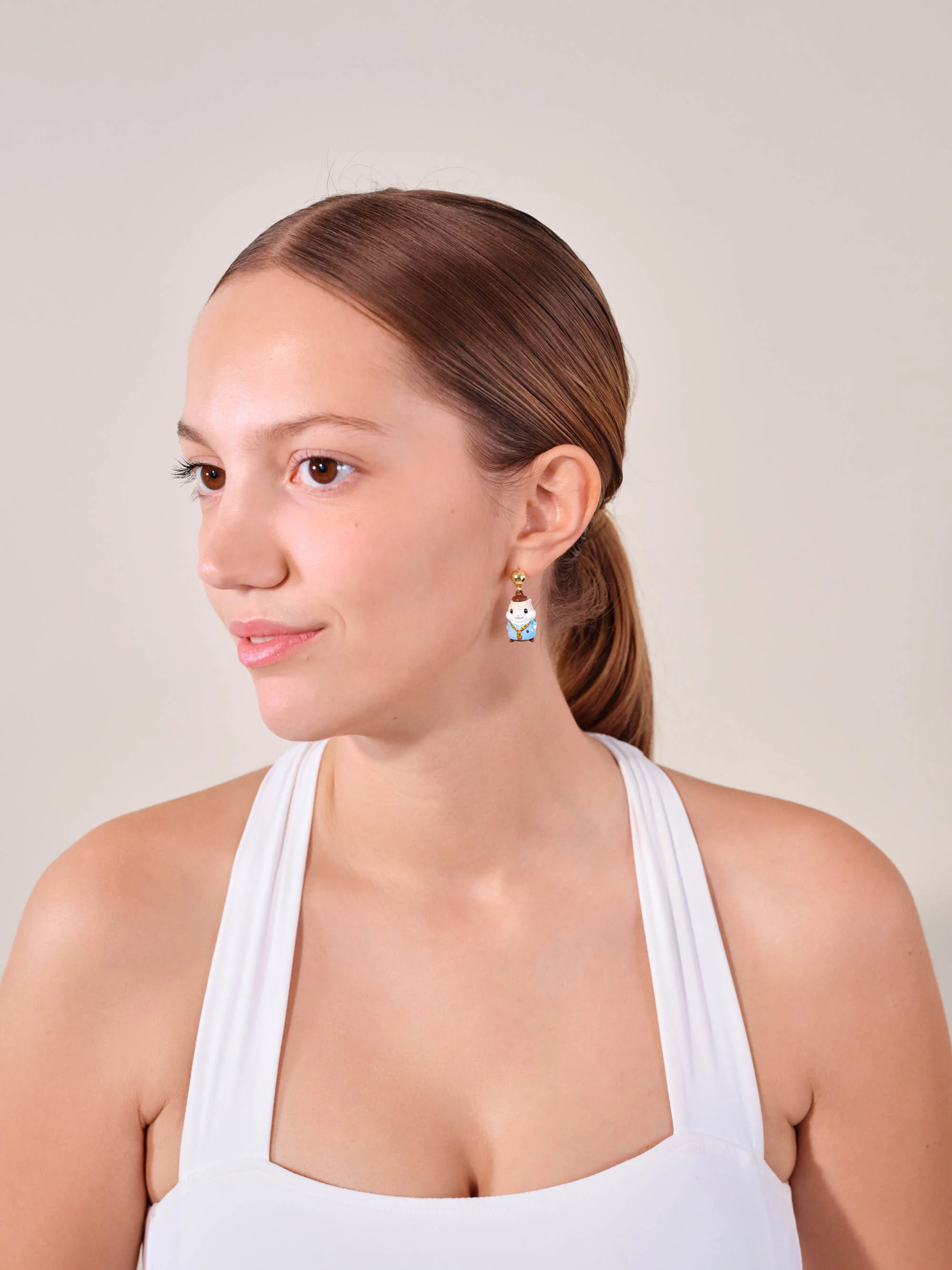 Boucles d'oreilles hamster scout - Image 2