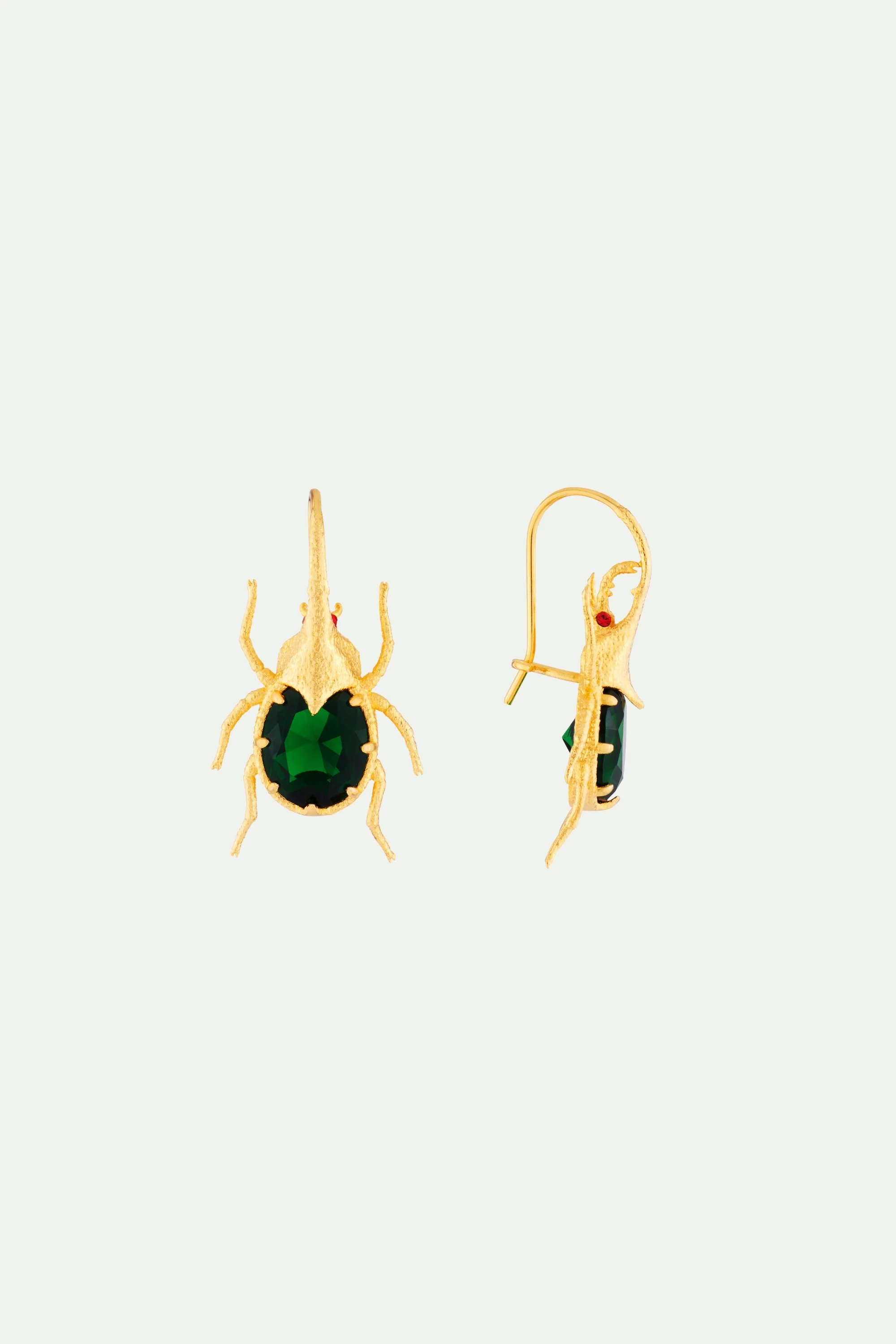 Boucles d'oreilles hook scarabée - Image 3