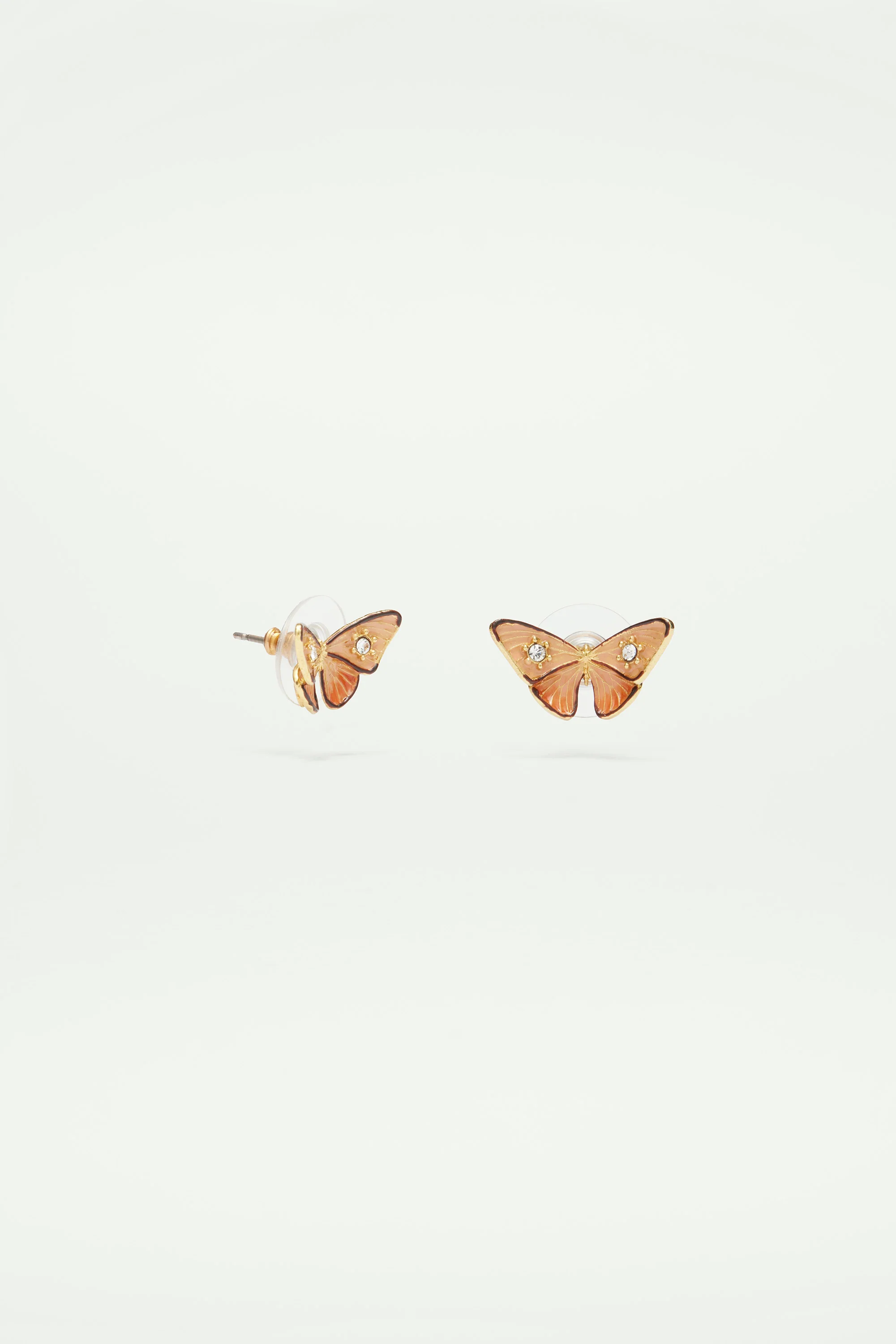 Boucles d'oreilles papillon et pierres - Image 6