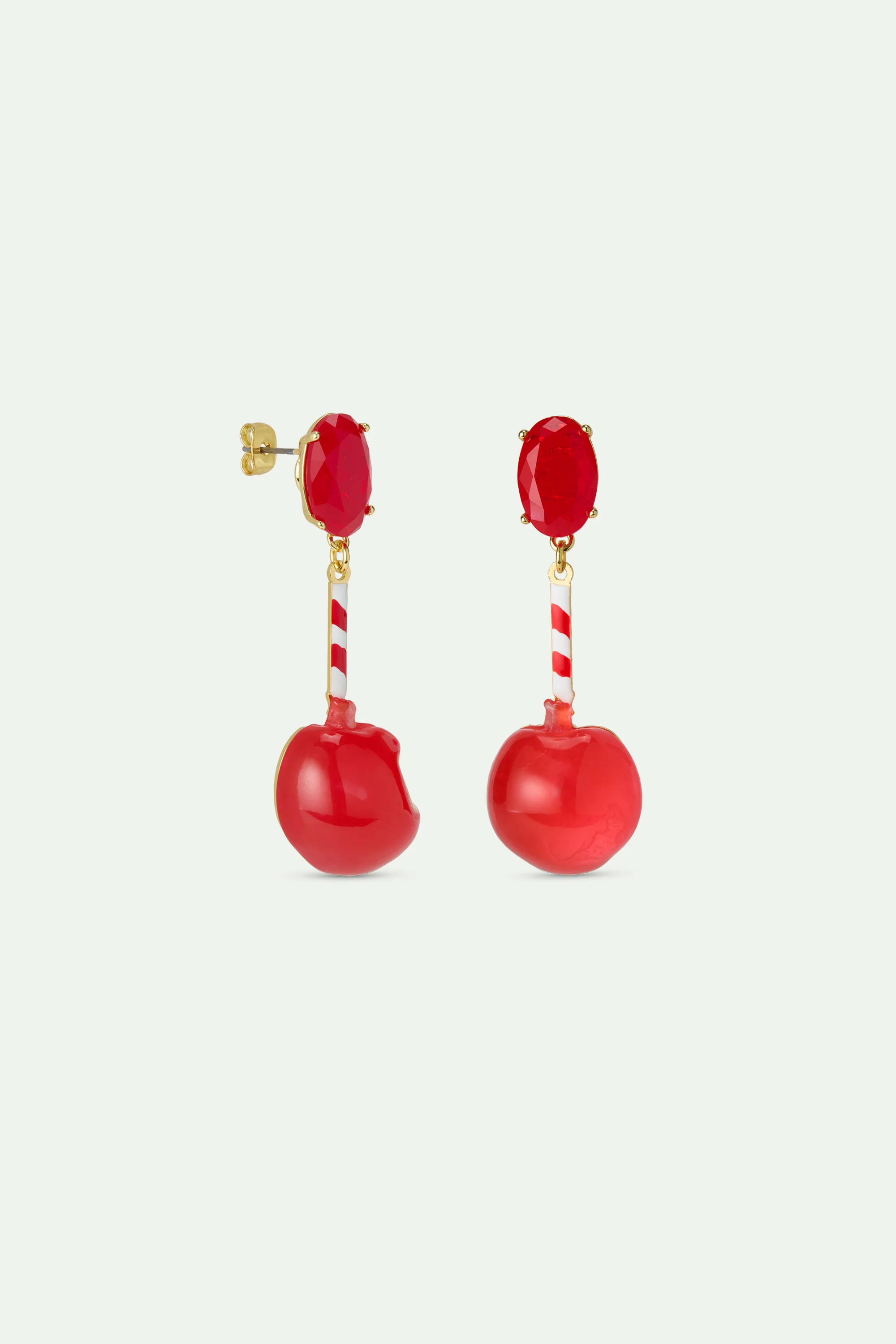 Boucles d'oreilles pomme d'amour - Image 4