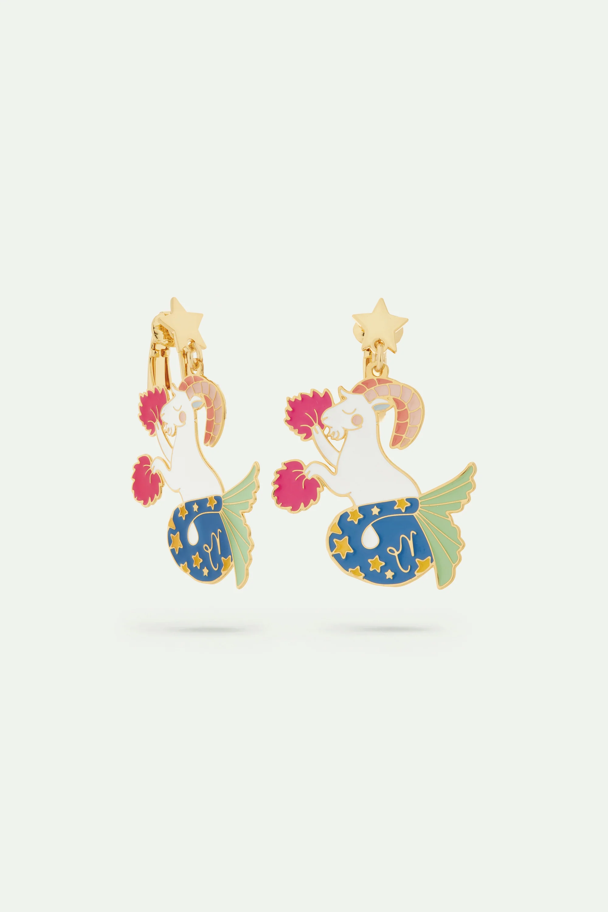 Boucles d'oreilles signe astrologique du capricorne - Image 4
