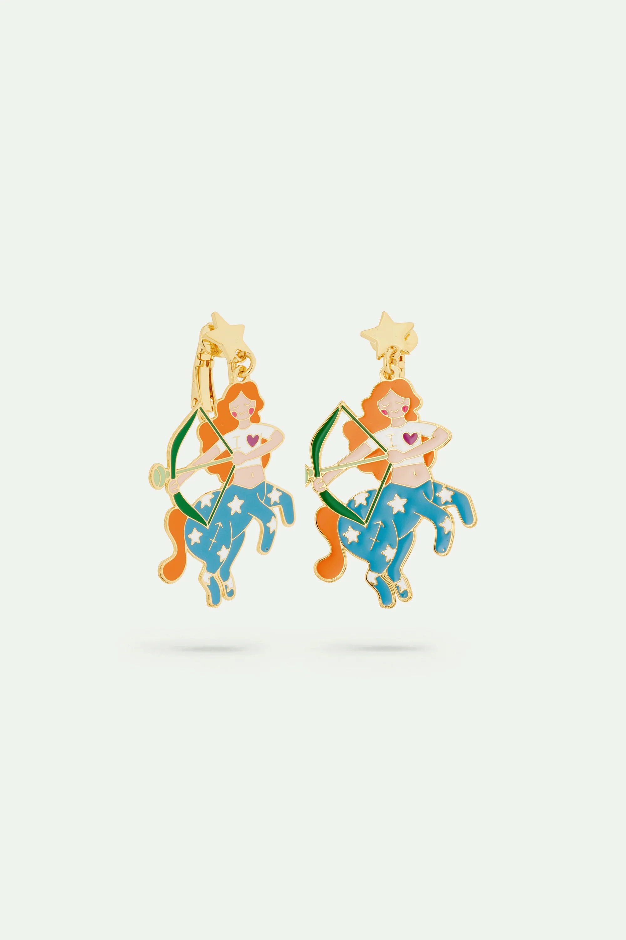 Boucles d'oreilles signe astrologique du sagittaire - Image 4