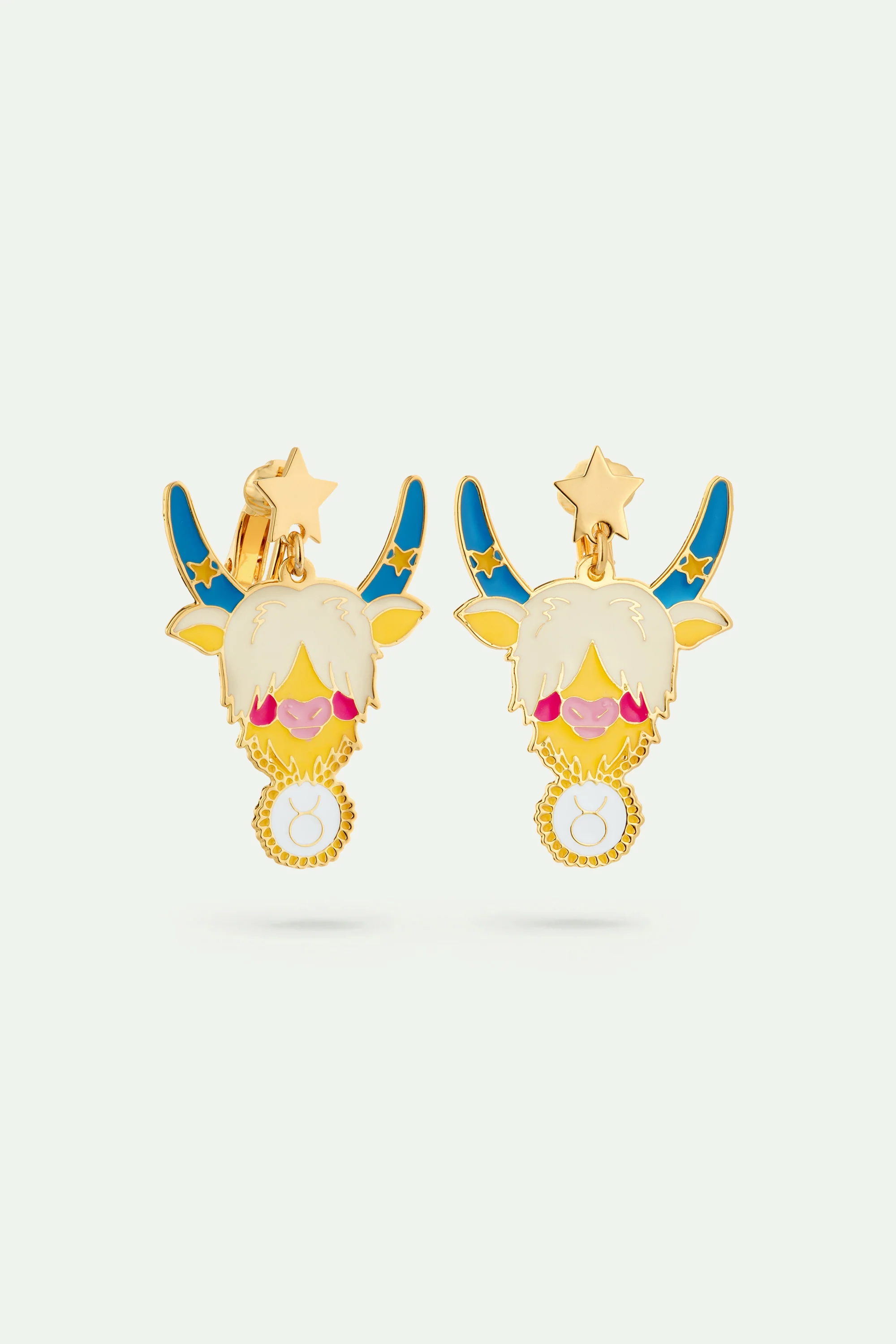 Boucles d'oreilles signe astrologique du taureau - Image 4