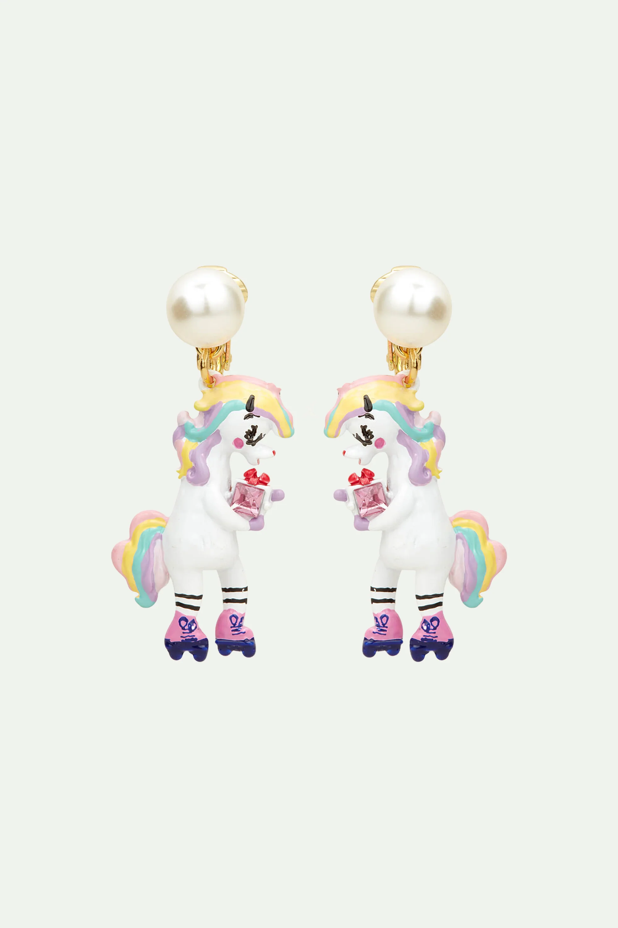 Boucles d'Oreilles Tiges Licorne