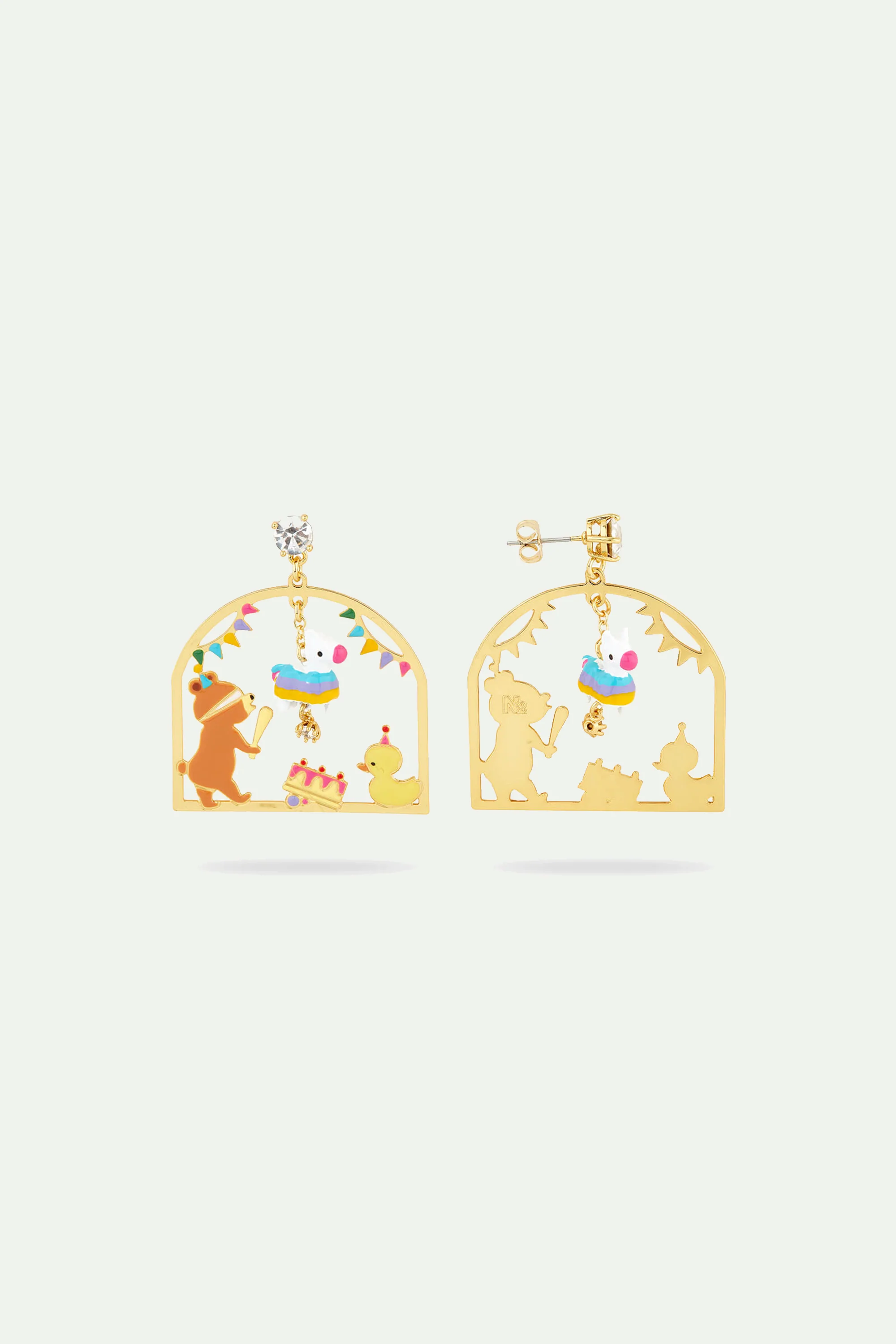 Boucles d'Oreilles Tiges Piñata Party - Image 2