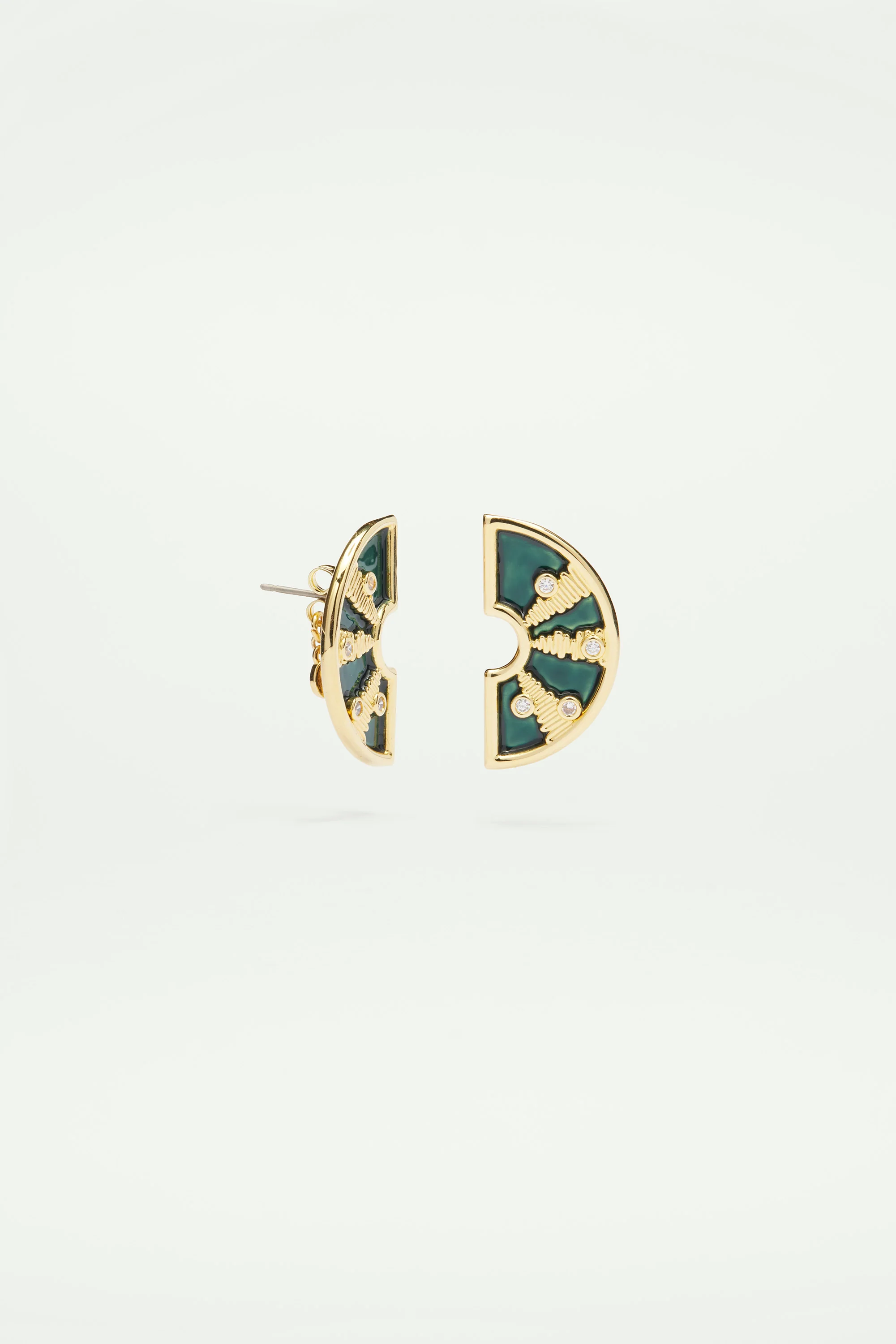 Boucles d'oreilles tiges reflets de lumière - Image 3