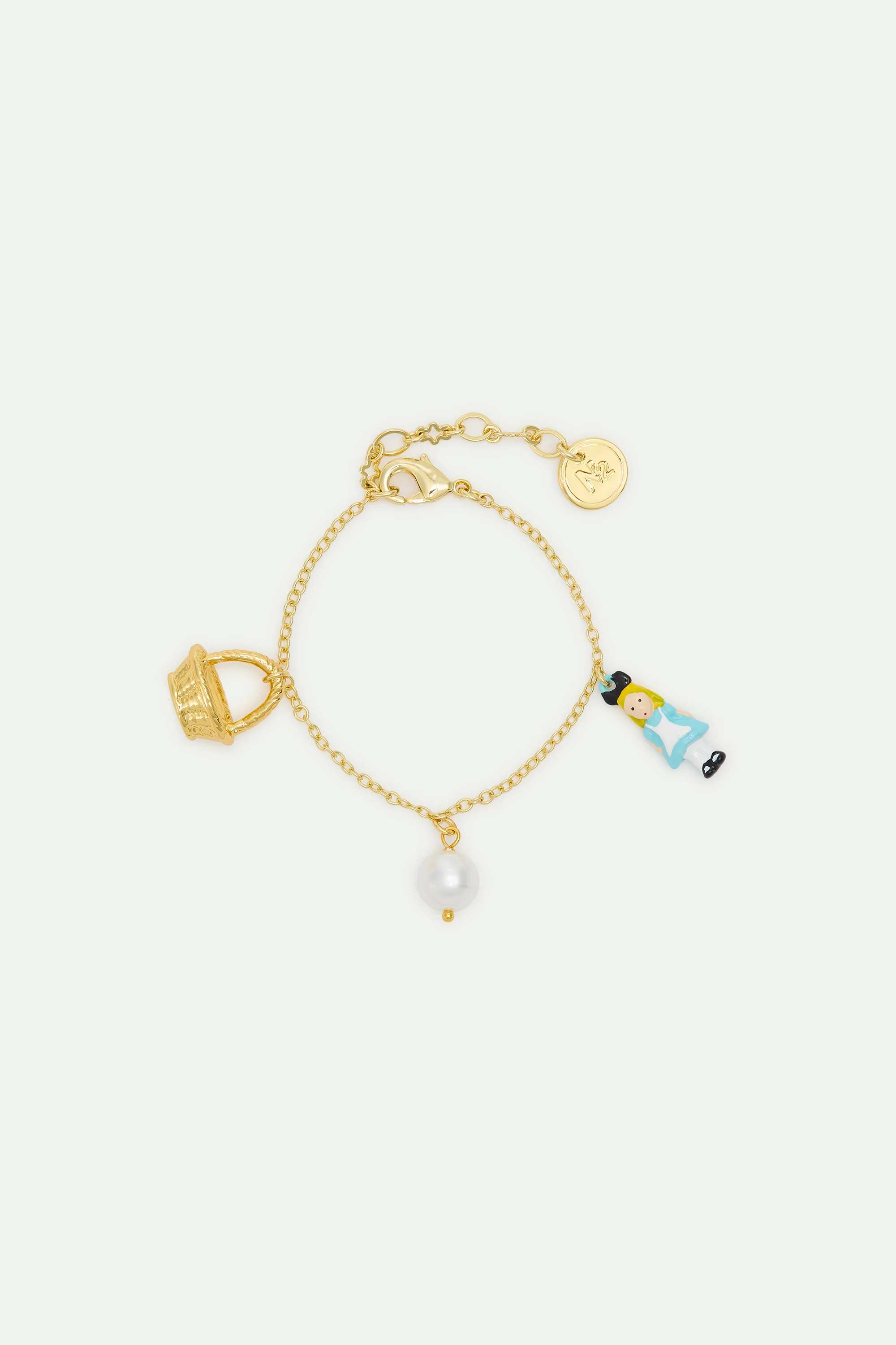 Bracelet fin charm's Alice