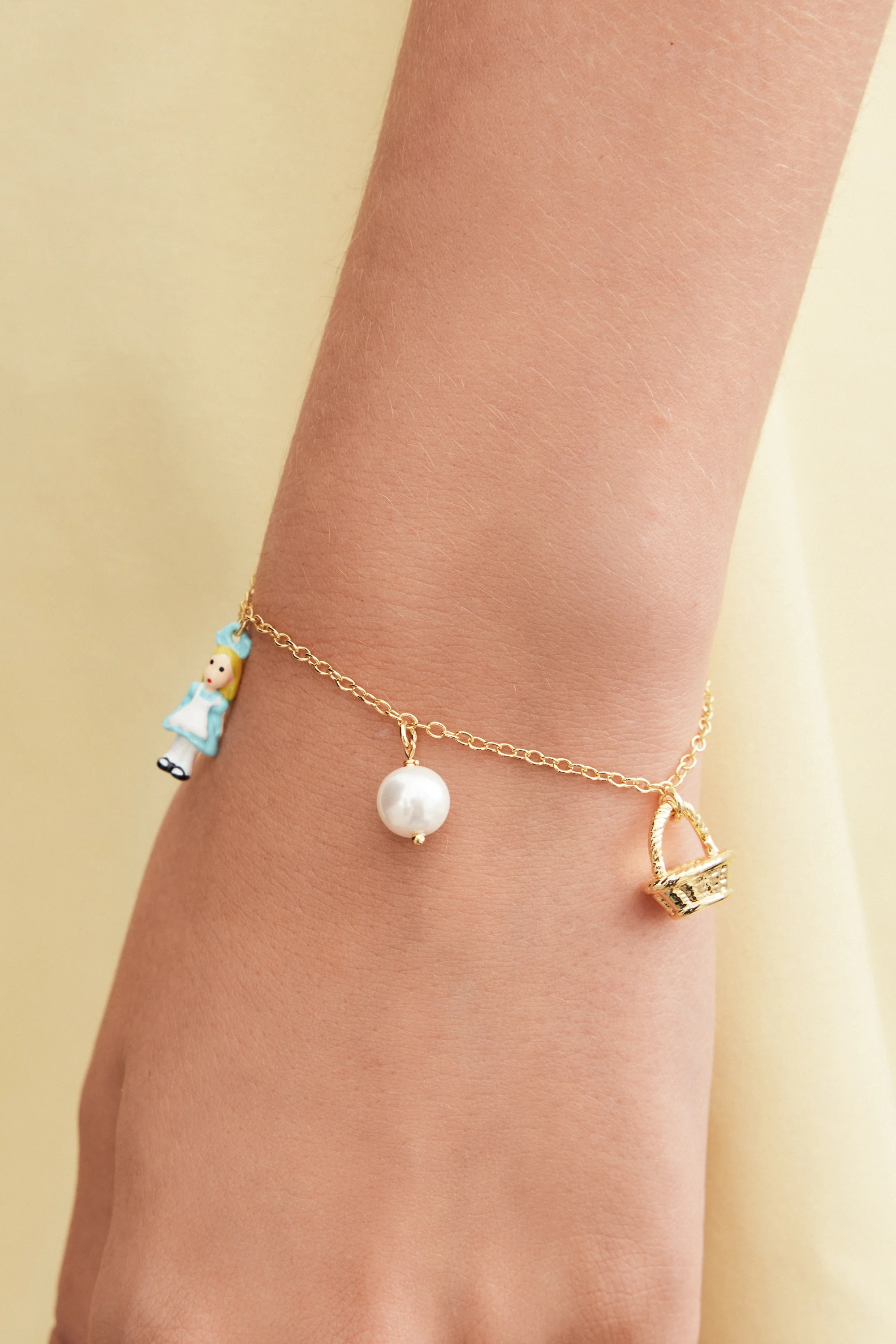 Bracelet fin charm's Alice - Image 2