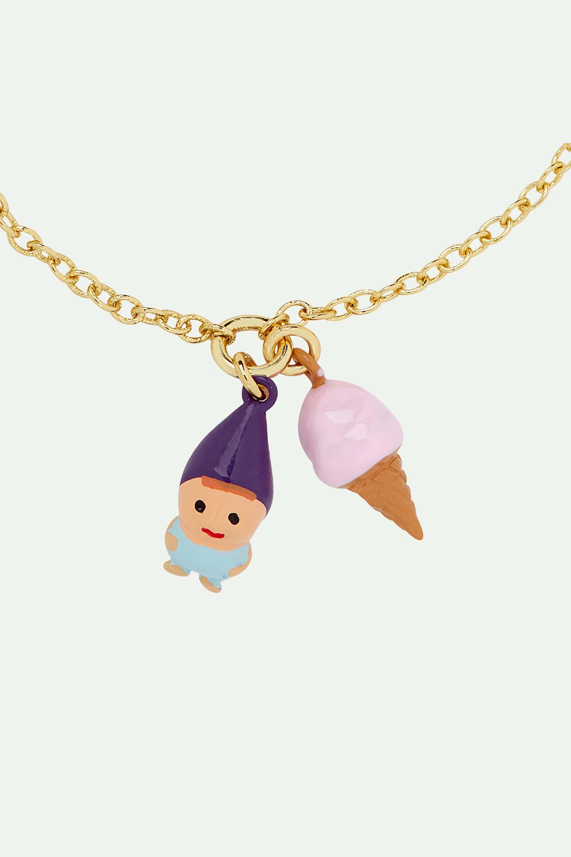 Bracelet fin nain de jardin et glace Ă l'italienne - Image 3