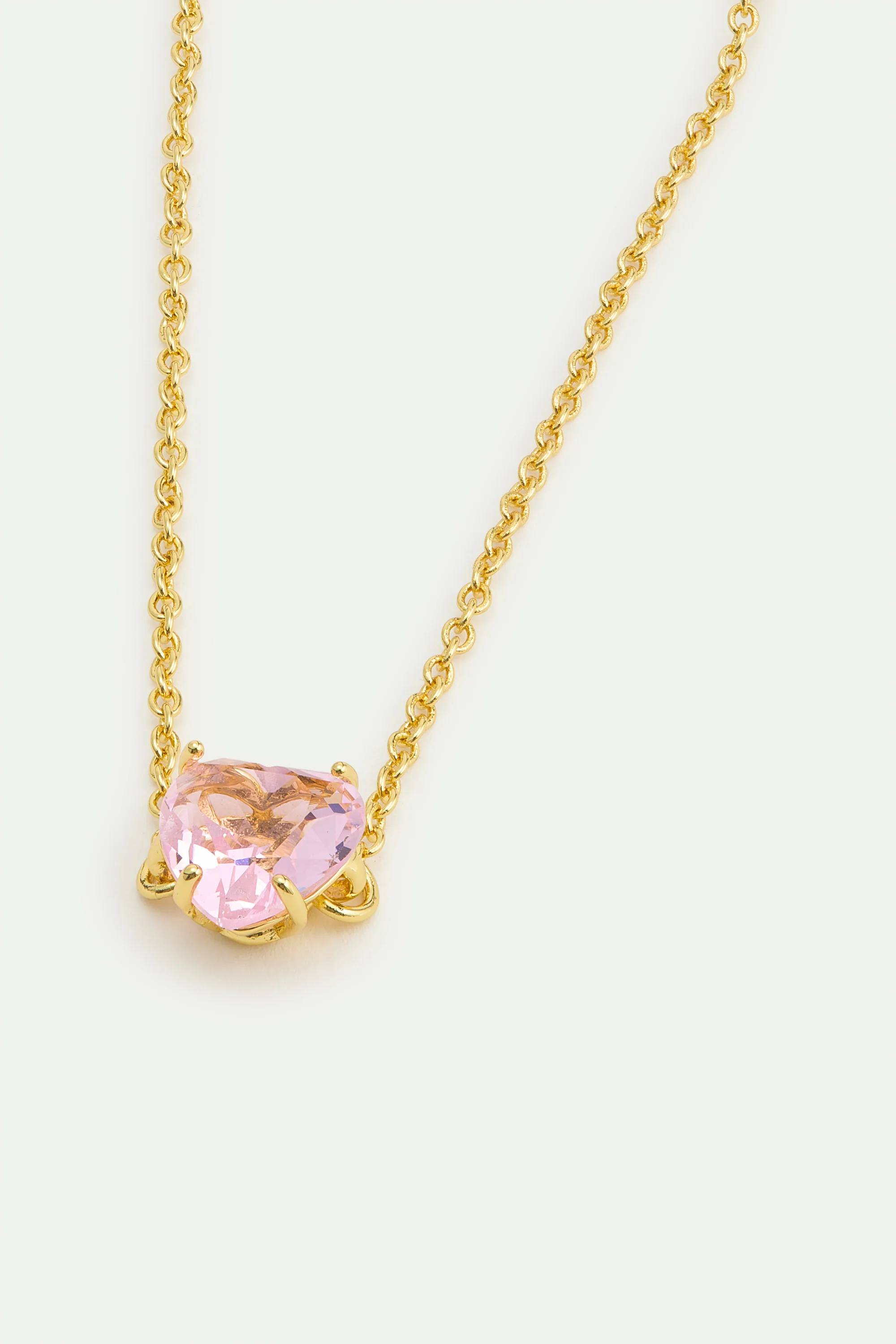 Bracelet fin pierre cœur La Diamantine Rosa Centifolia - Image 3