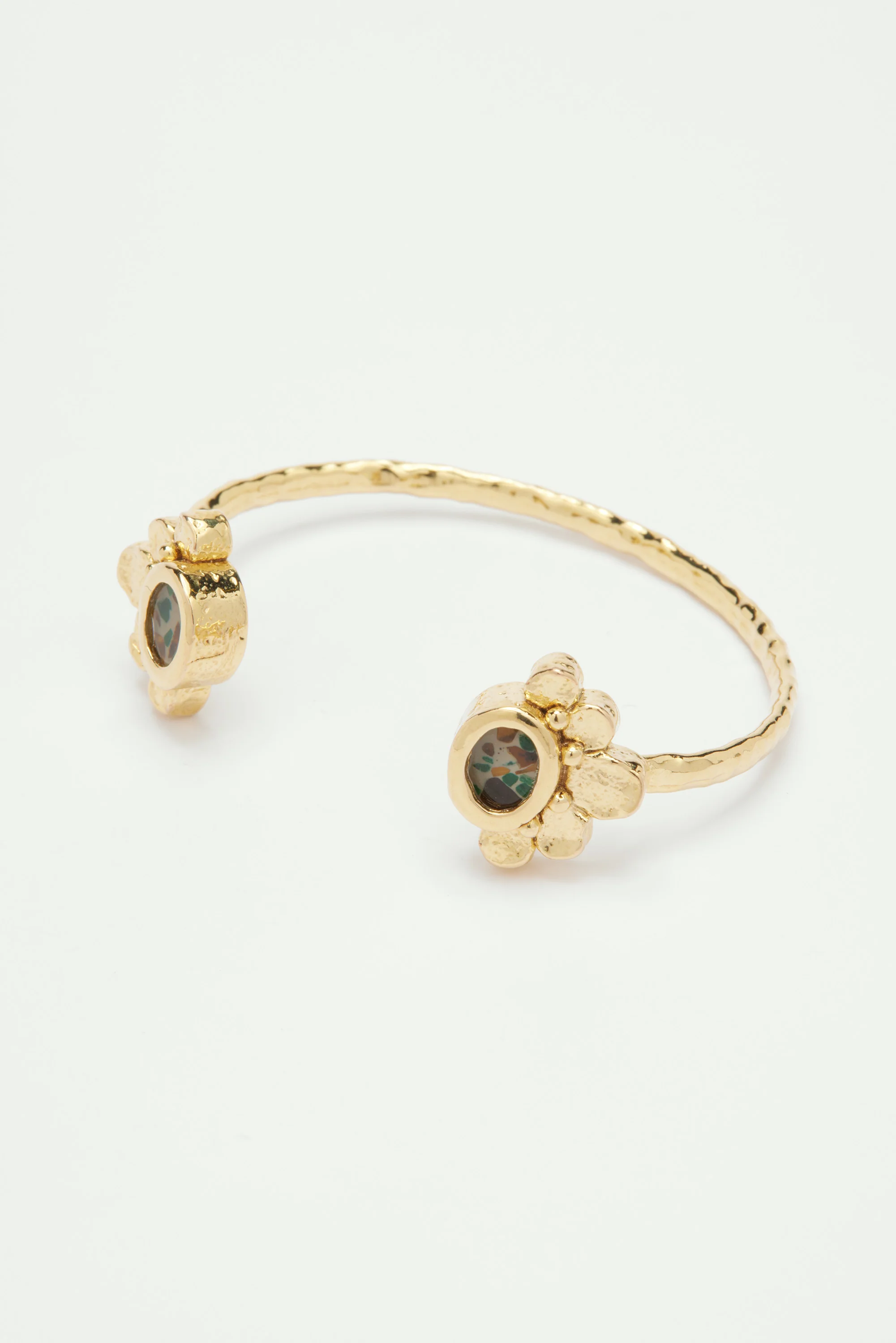 Bracelet jonc terrazzo