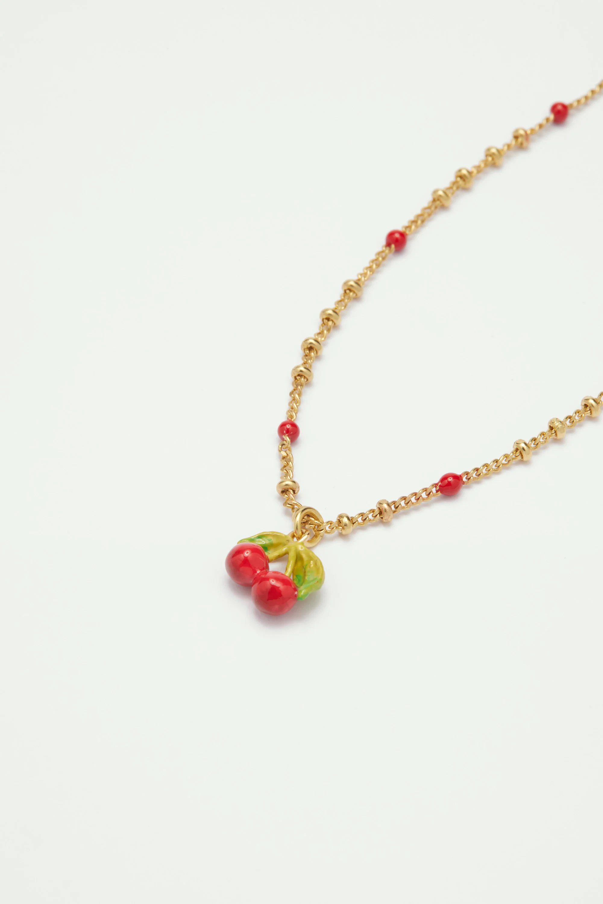 Bracelet pendentif cerise - Image 3