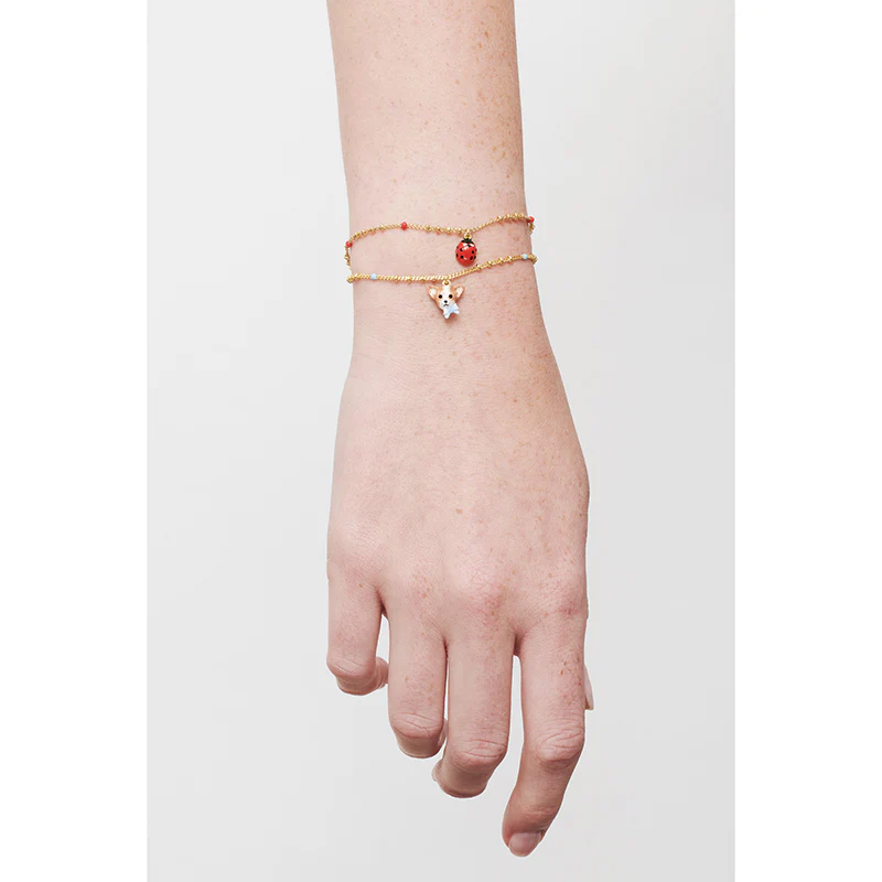 Bracelet pendentif coccinelle - Image 2