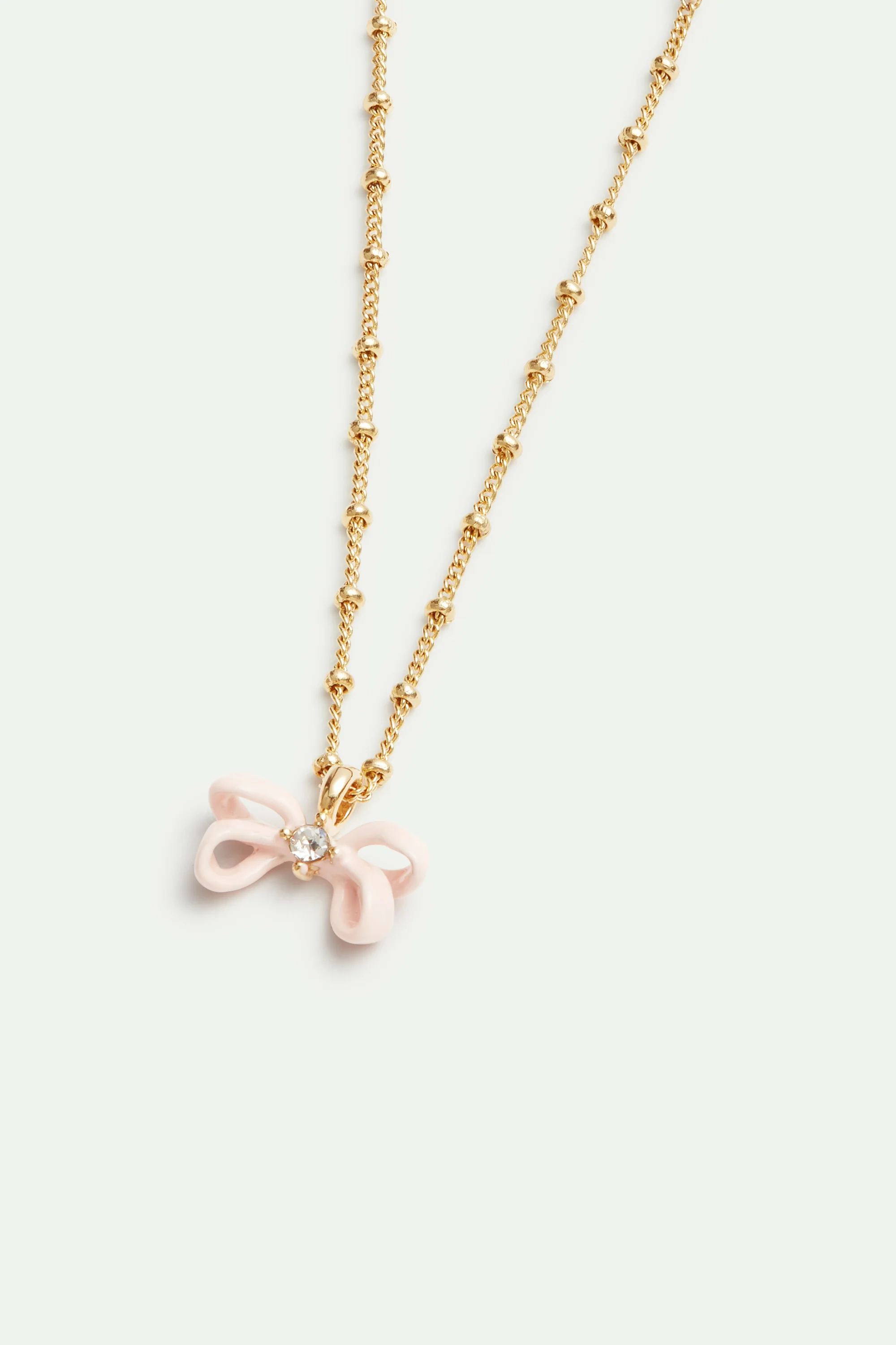 Bracelet pendentif ruban rose - Image 3