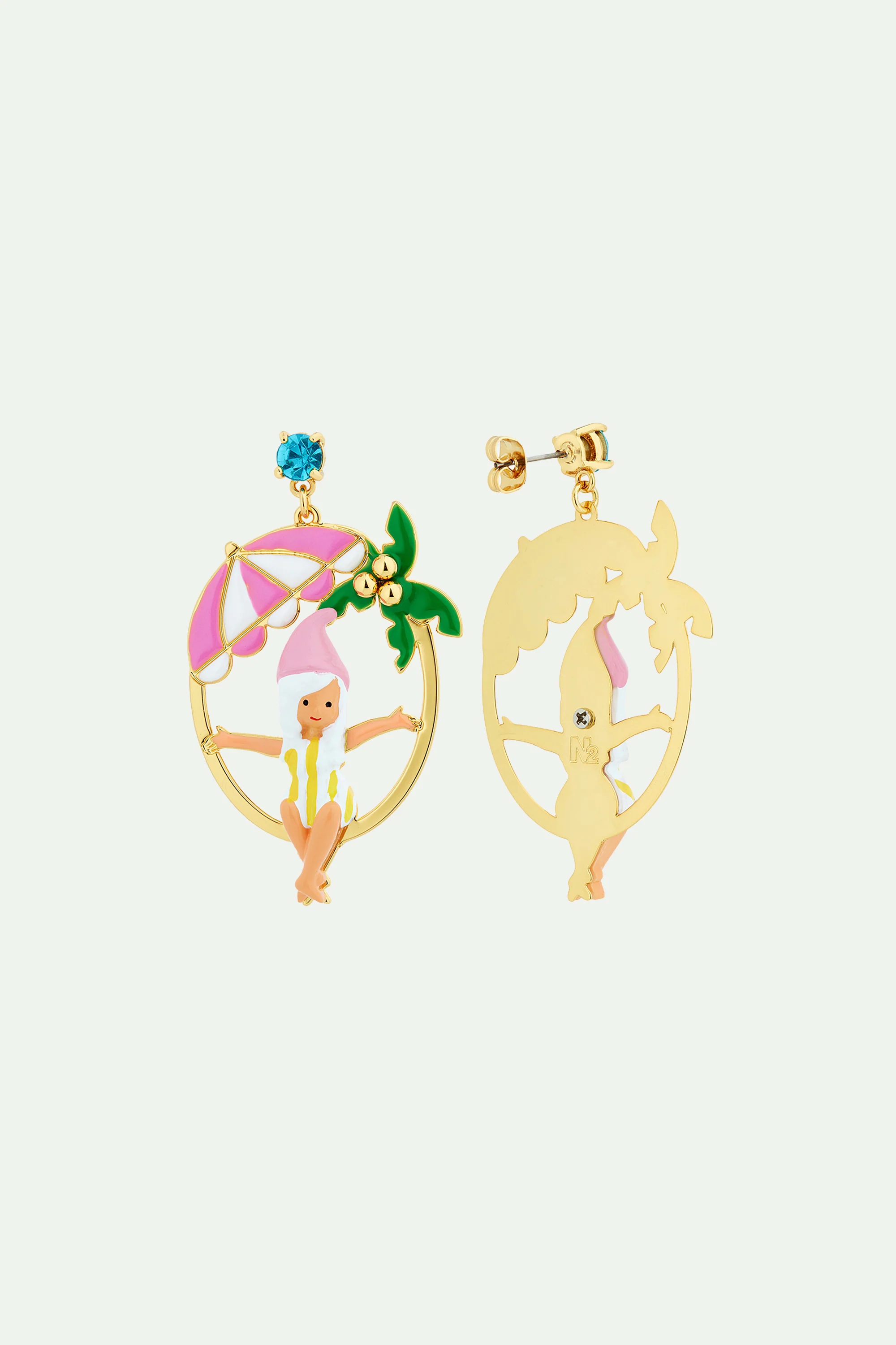 CANCEL Post Earrings LES CHAMPIMIGNON - Surf Camp - Image 2