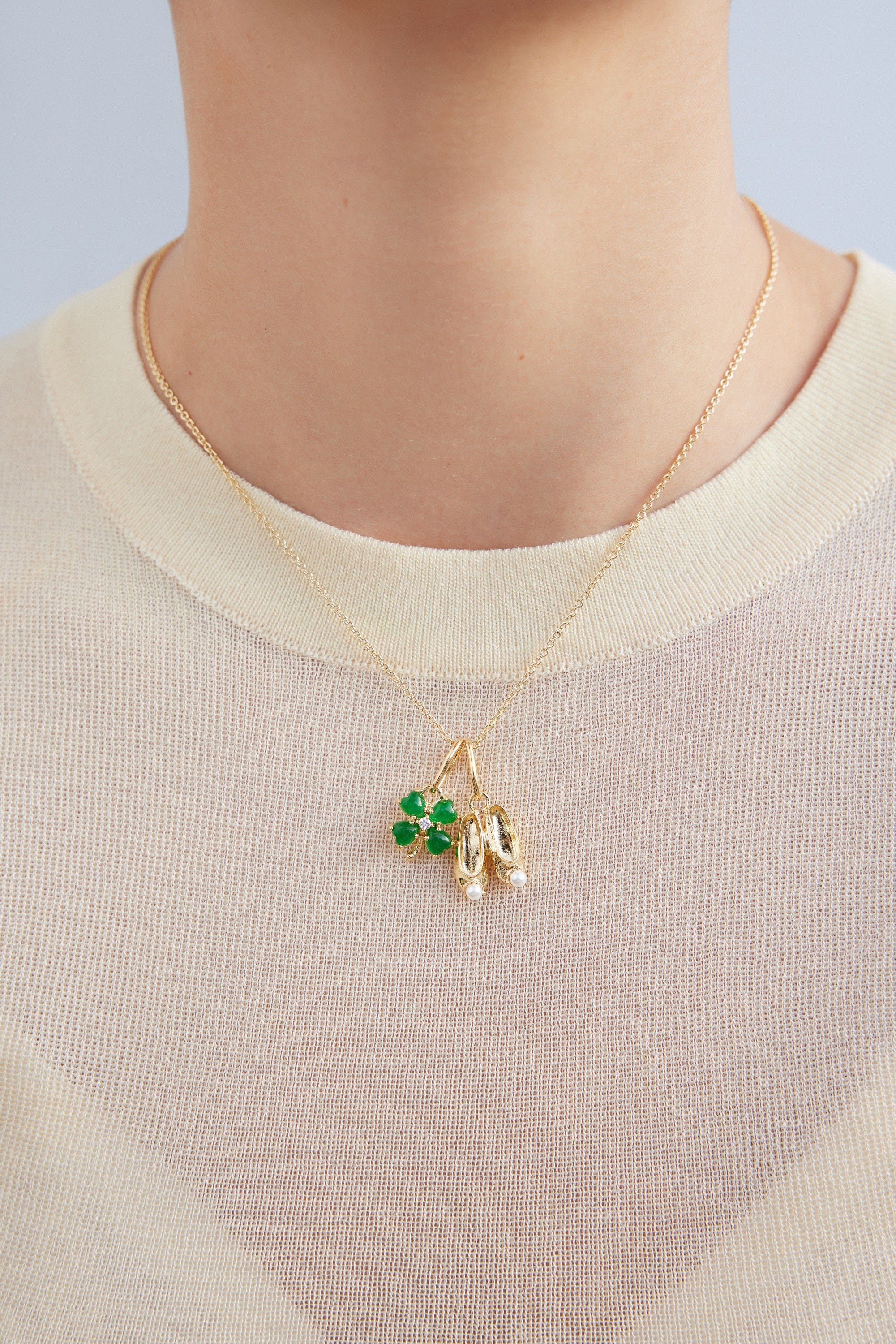 Chaîne de collier en maille fine - Image 3