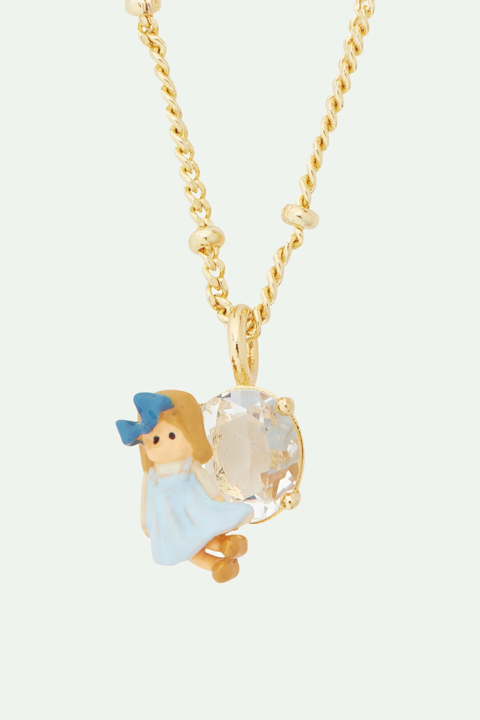 Collier charm's cadeau de Noël, ours en peluche et poupée - Image 3