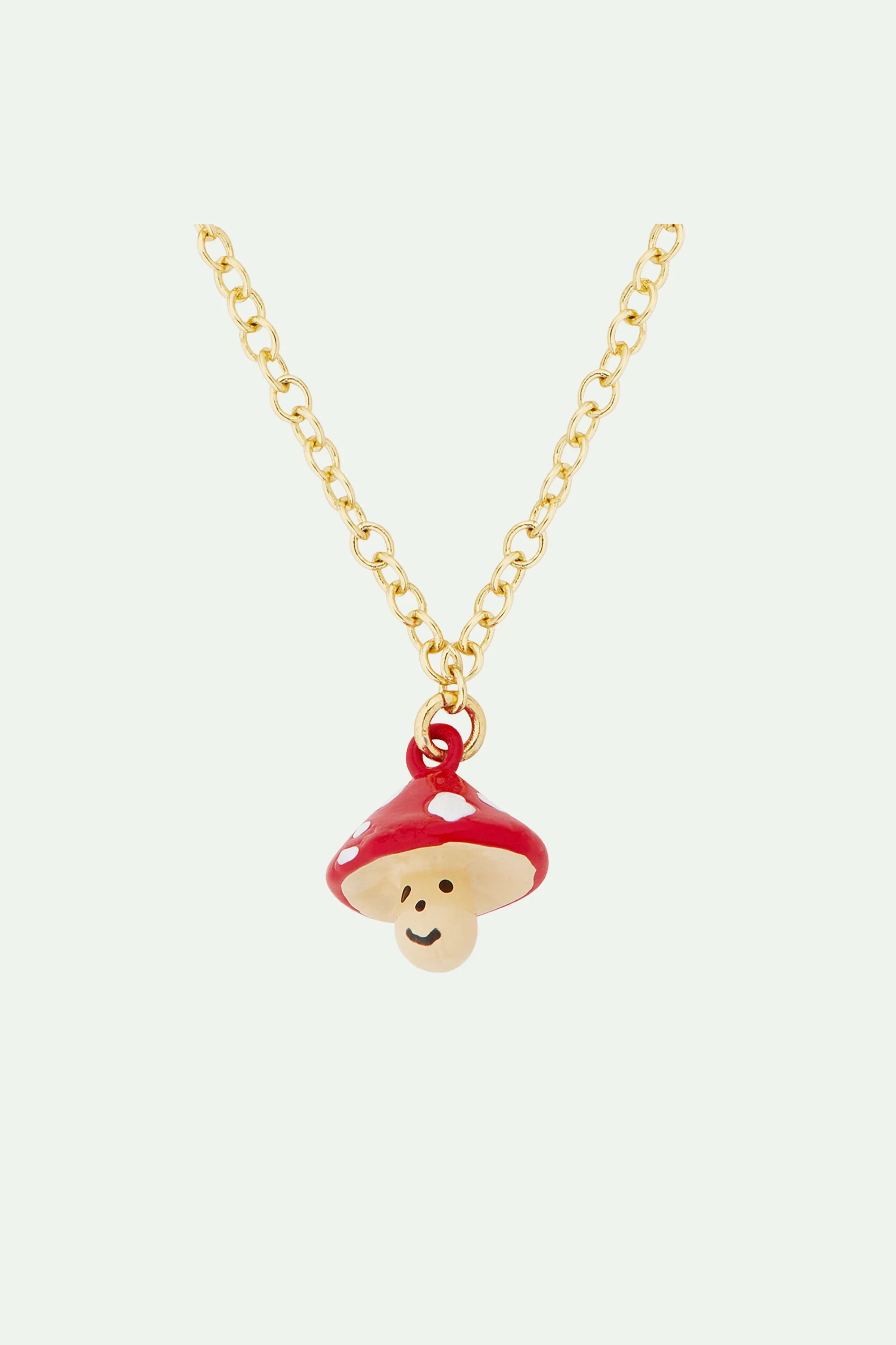 Collier charm's enfants nains en randonnée et champignon - Image 3