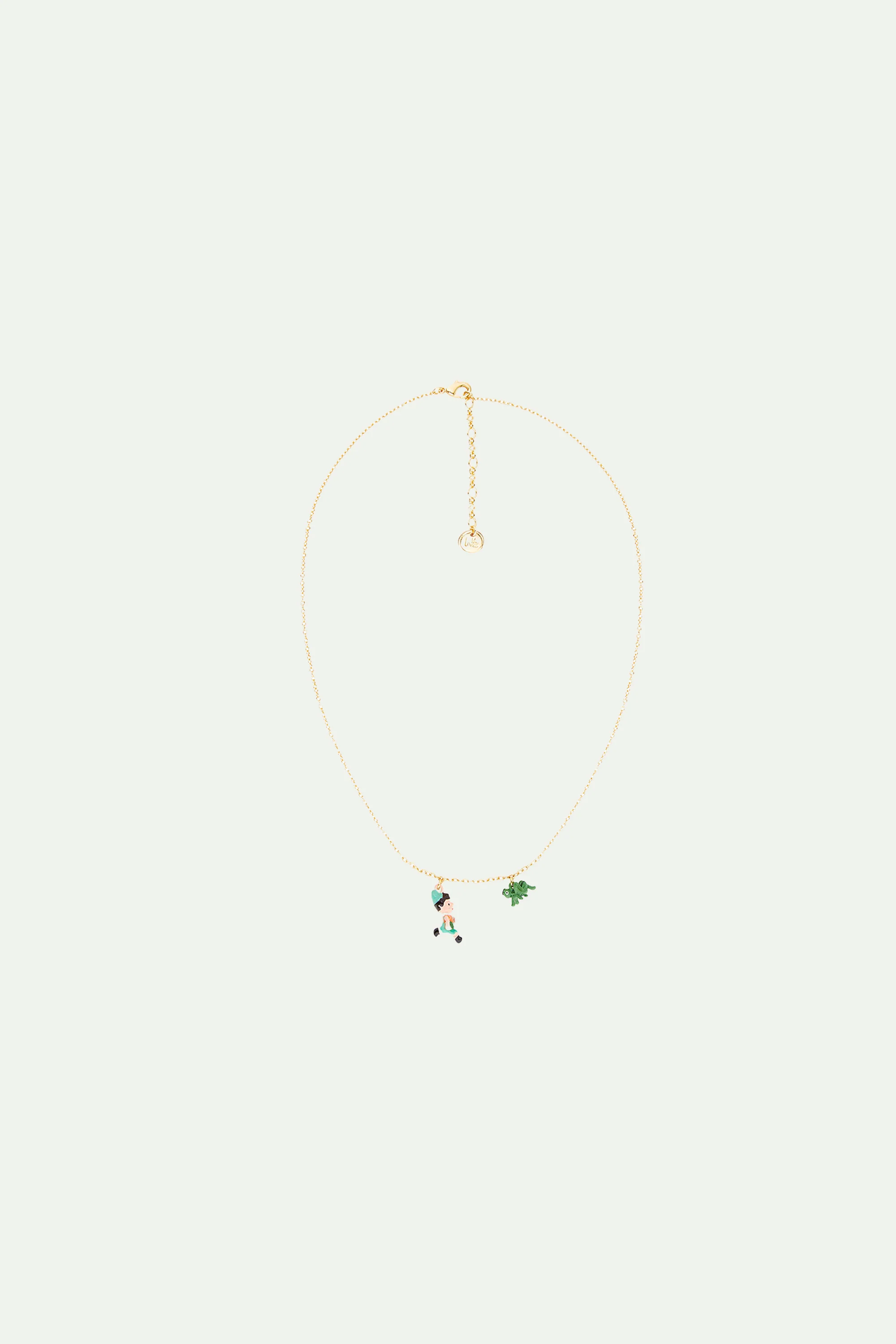 Collier charm's Pinocchio et cricket - Image 2