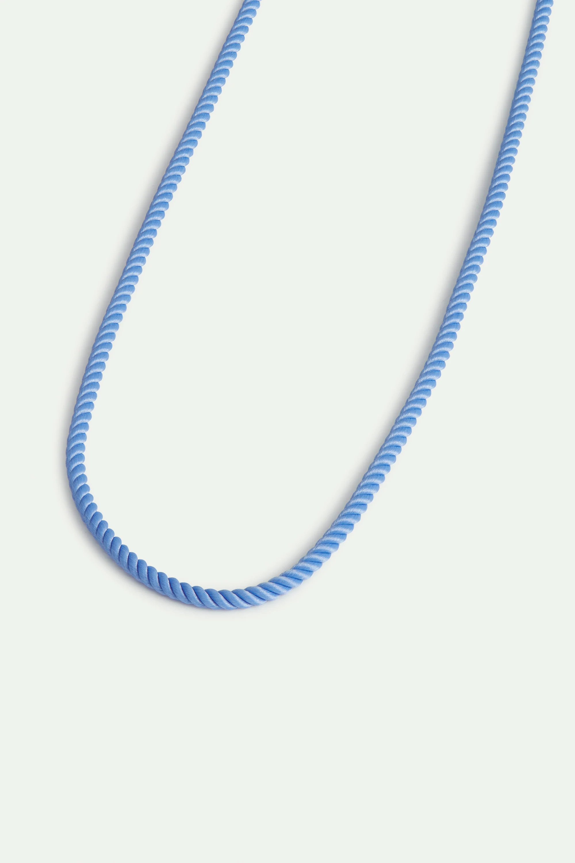 Collier corde bleu - Image 3