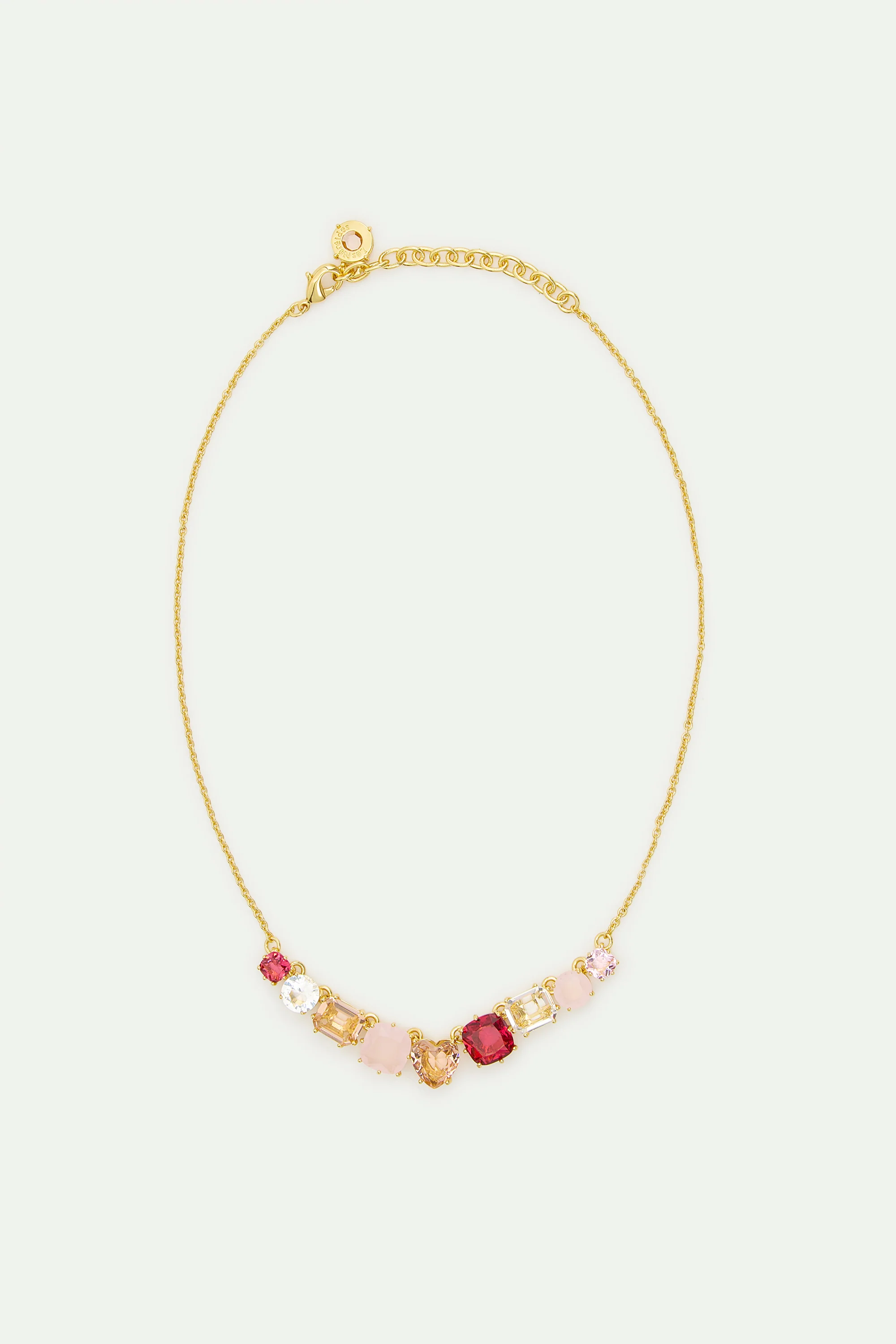 Collier fin 9 pierres La Diamantine Rosa Centifiola - Image 4