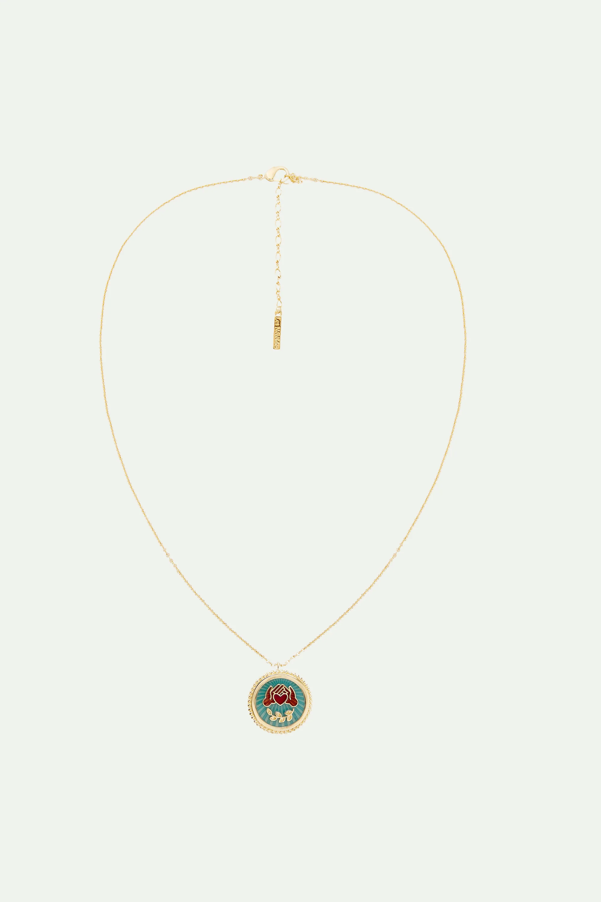 Collier fin l'amoureux - Image 3