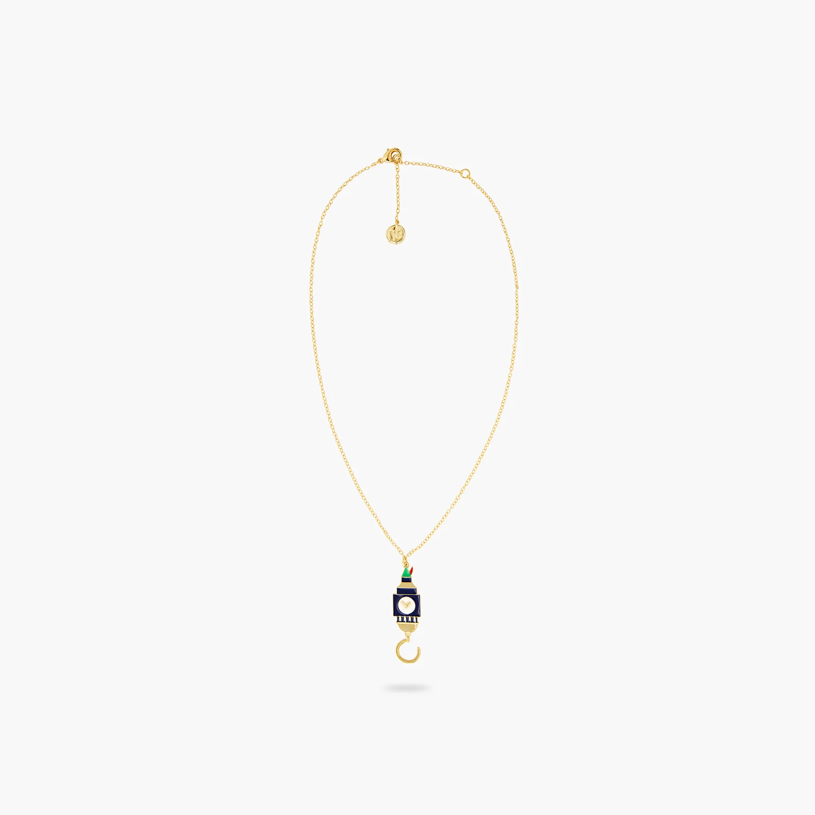Collier pendentif big ben et crochet - Image 2