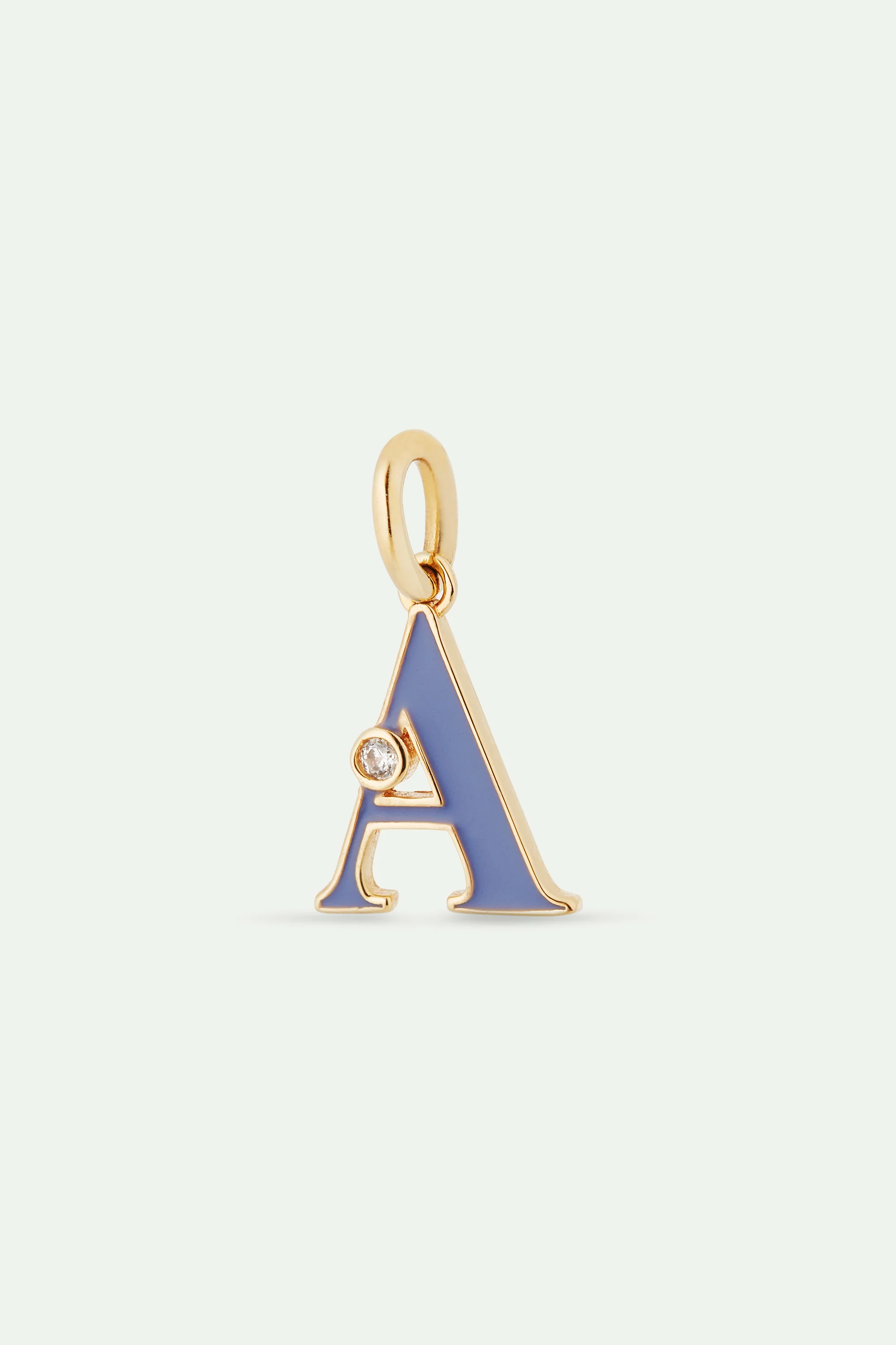 Collier pendentif lettre A - Image 3