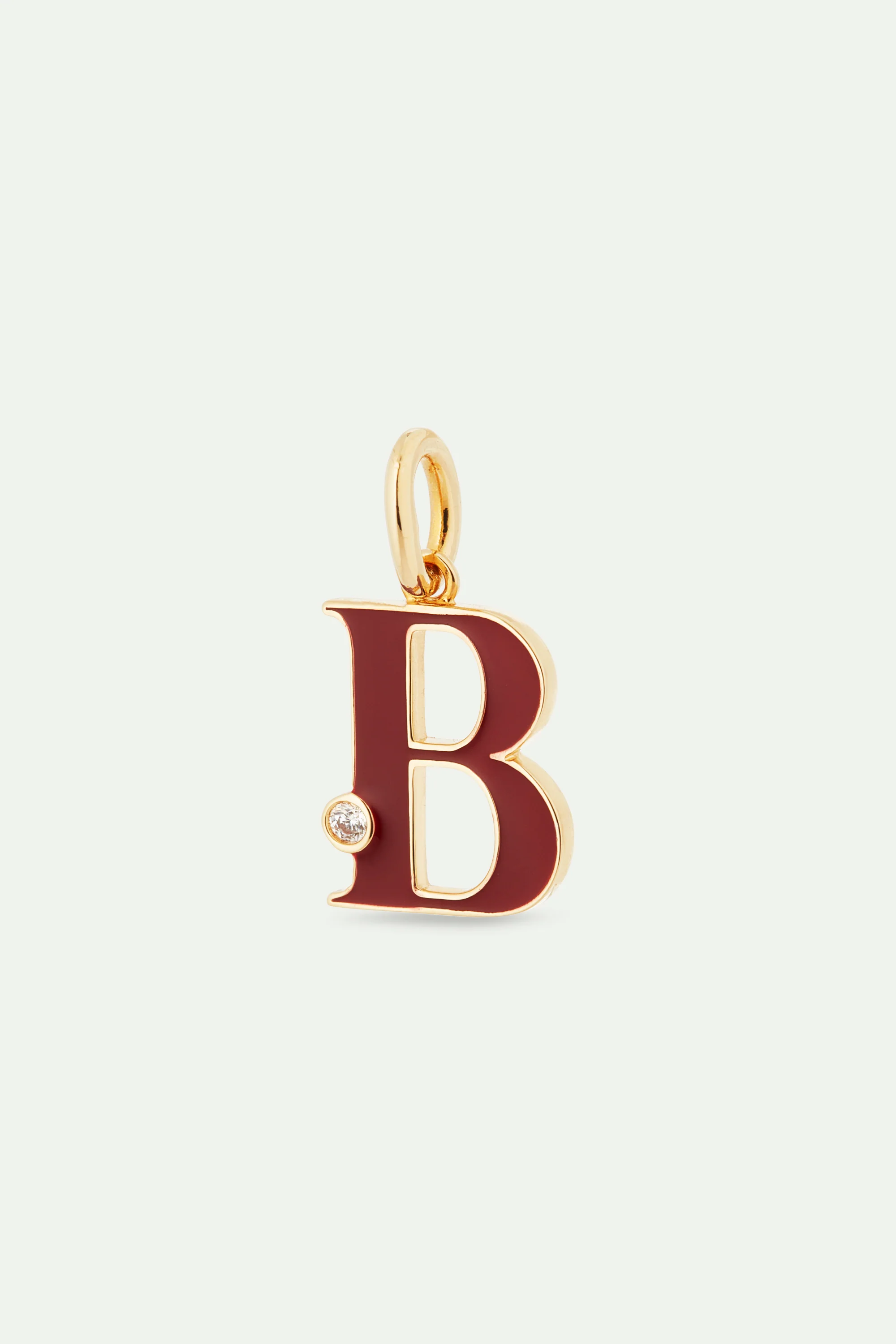 Collier pendentif lettre B - Image 3