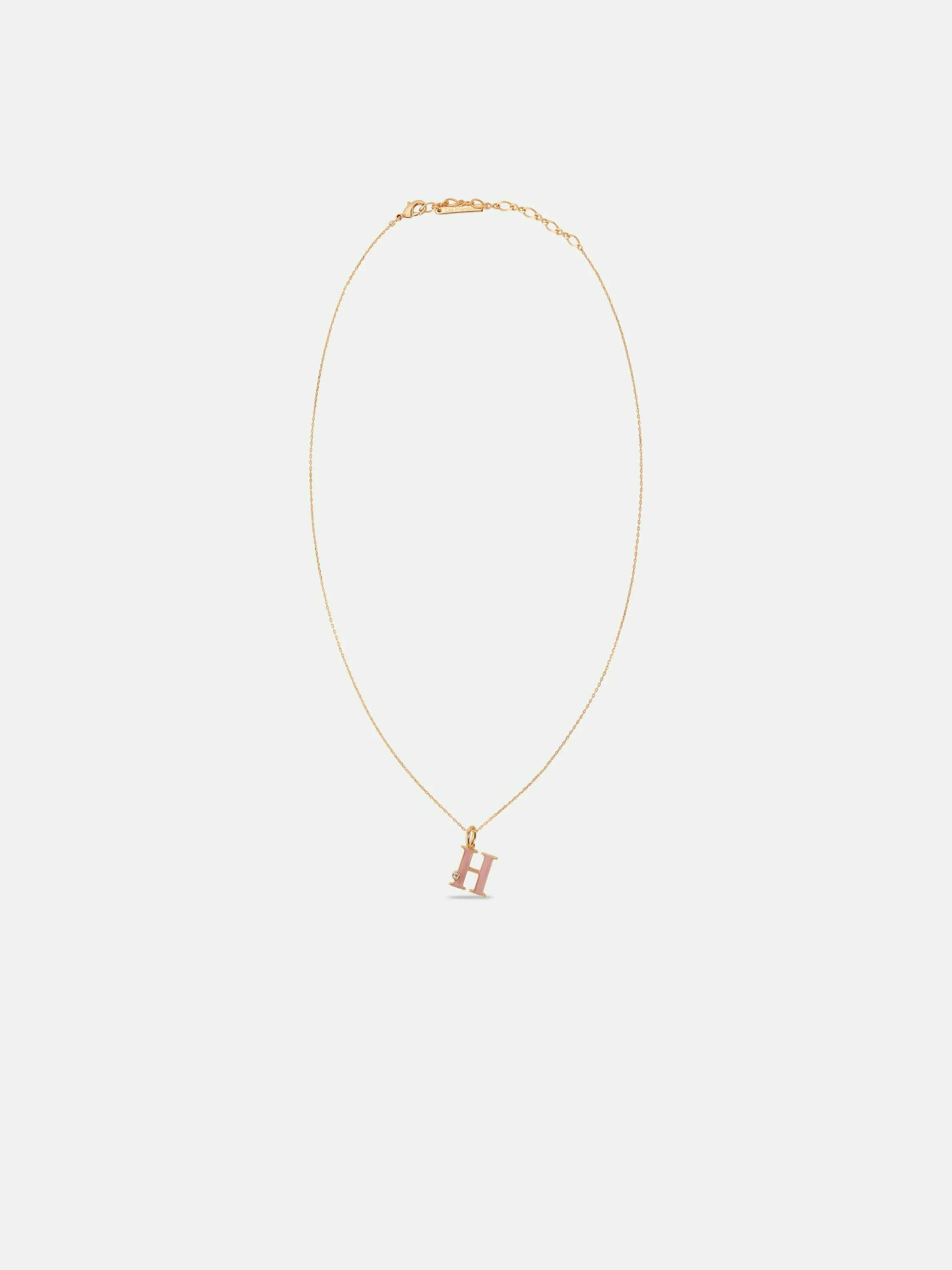 Collier pendentif lettre H - Image 3