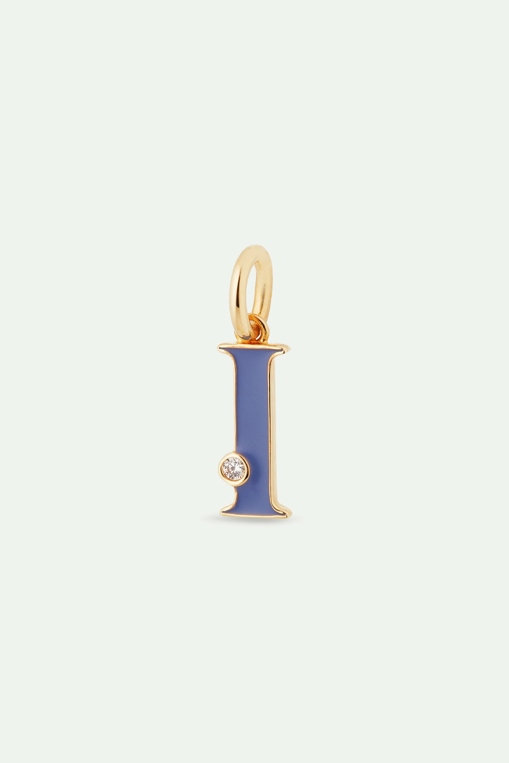 Collier pendentif lettre I - Image 3