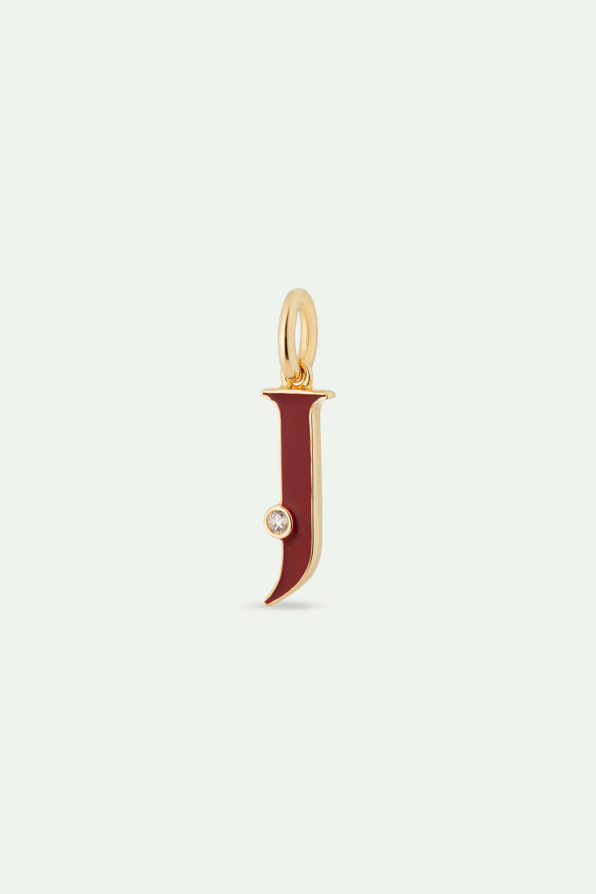 Collier pendentif lettre J - Image 2