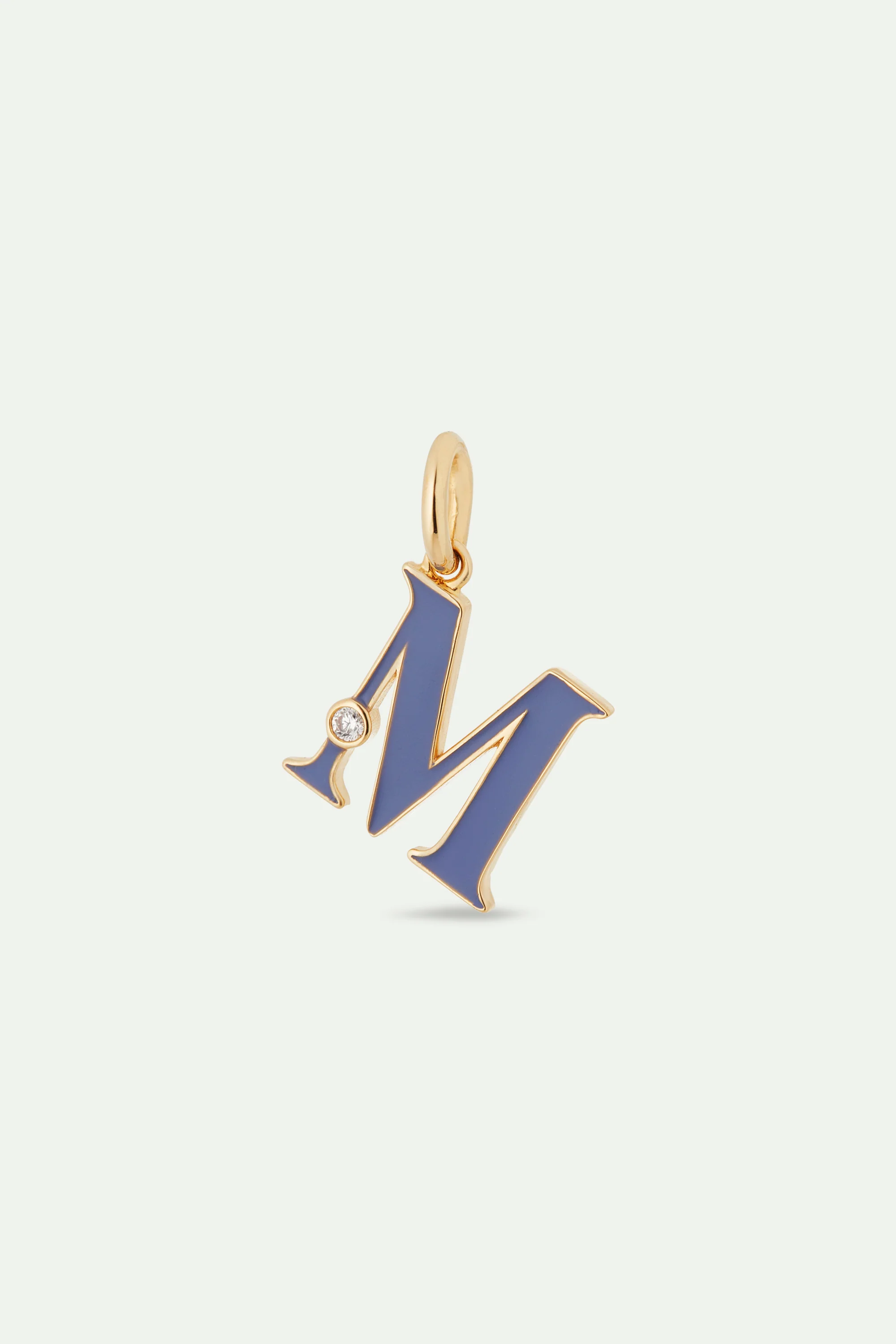 Collier pendentif lettre M - Image 2
